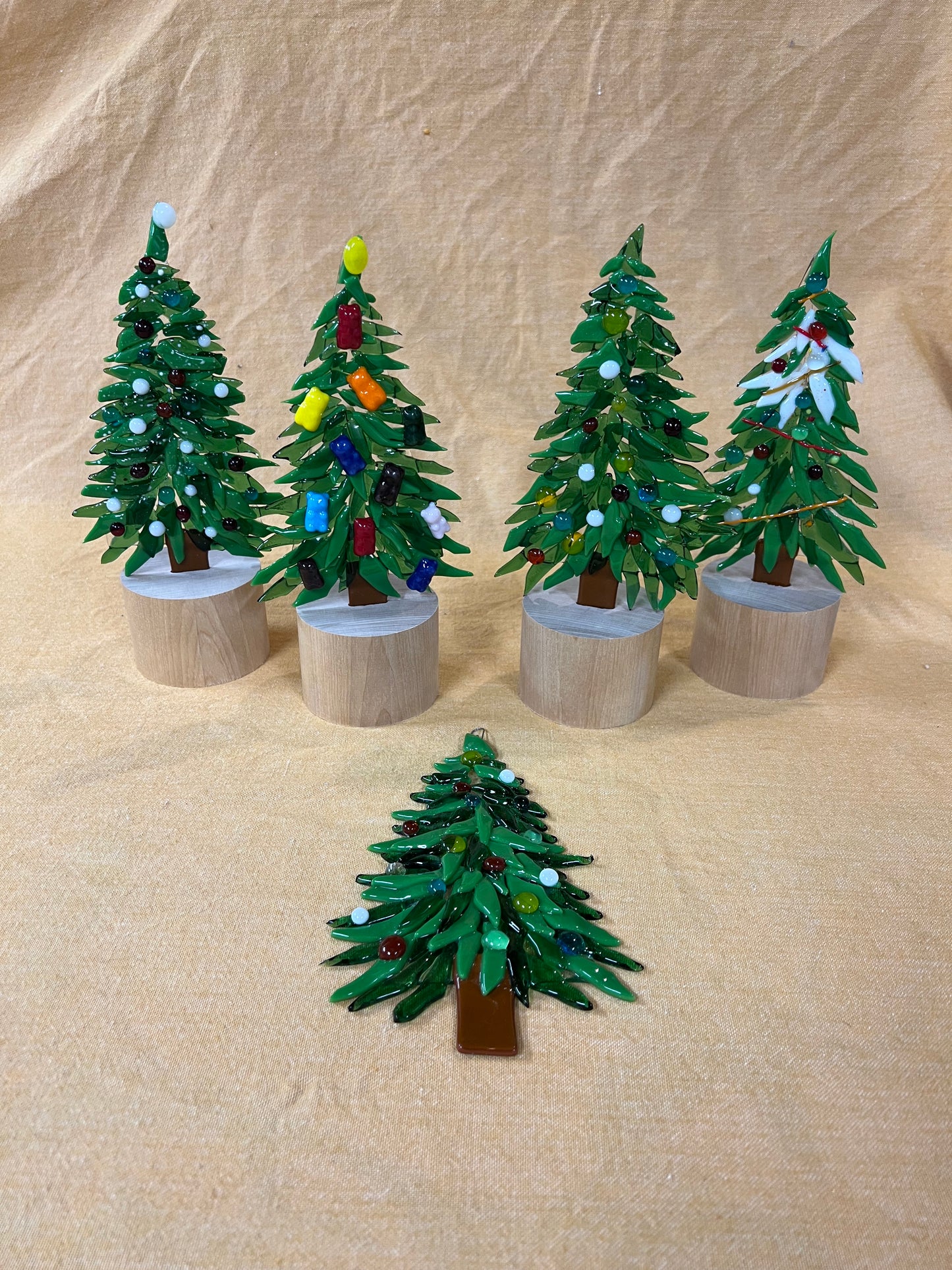 Fused Glass Christmas Tree Class @The Glassy Gardener’s Studio