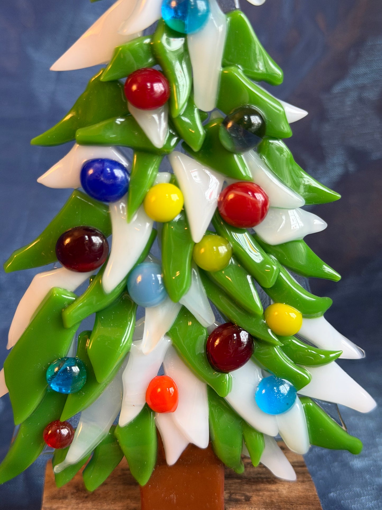 Fused Glass Christmas Tree