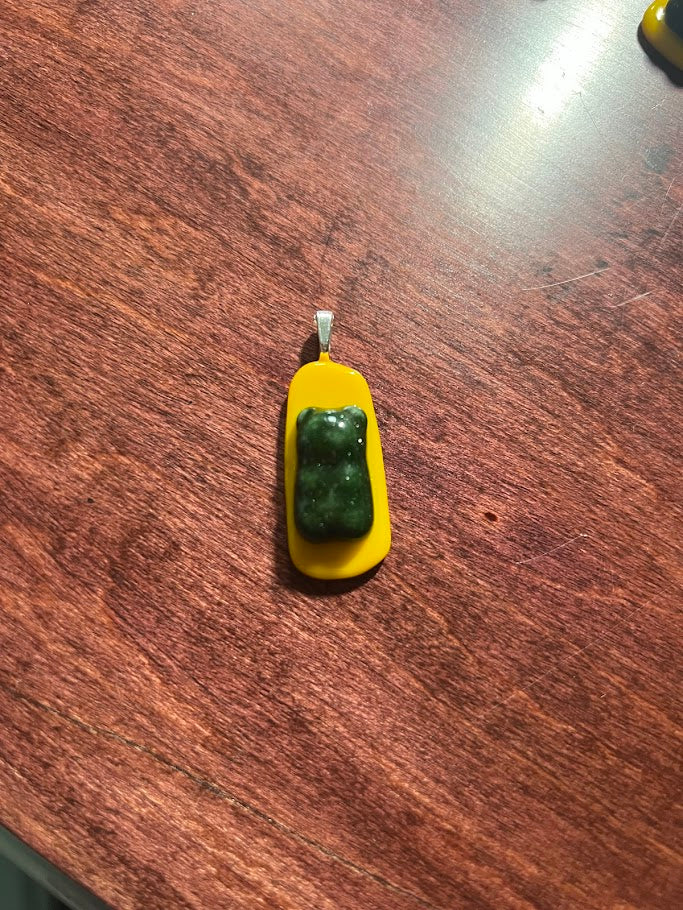 Gummy bear pendant