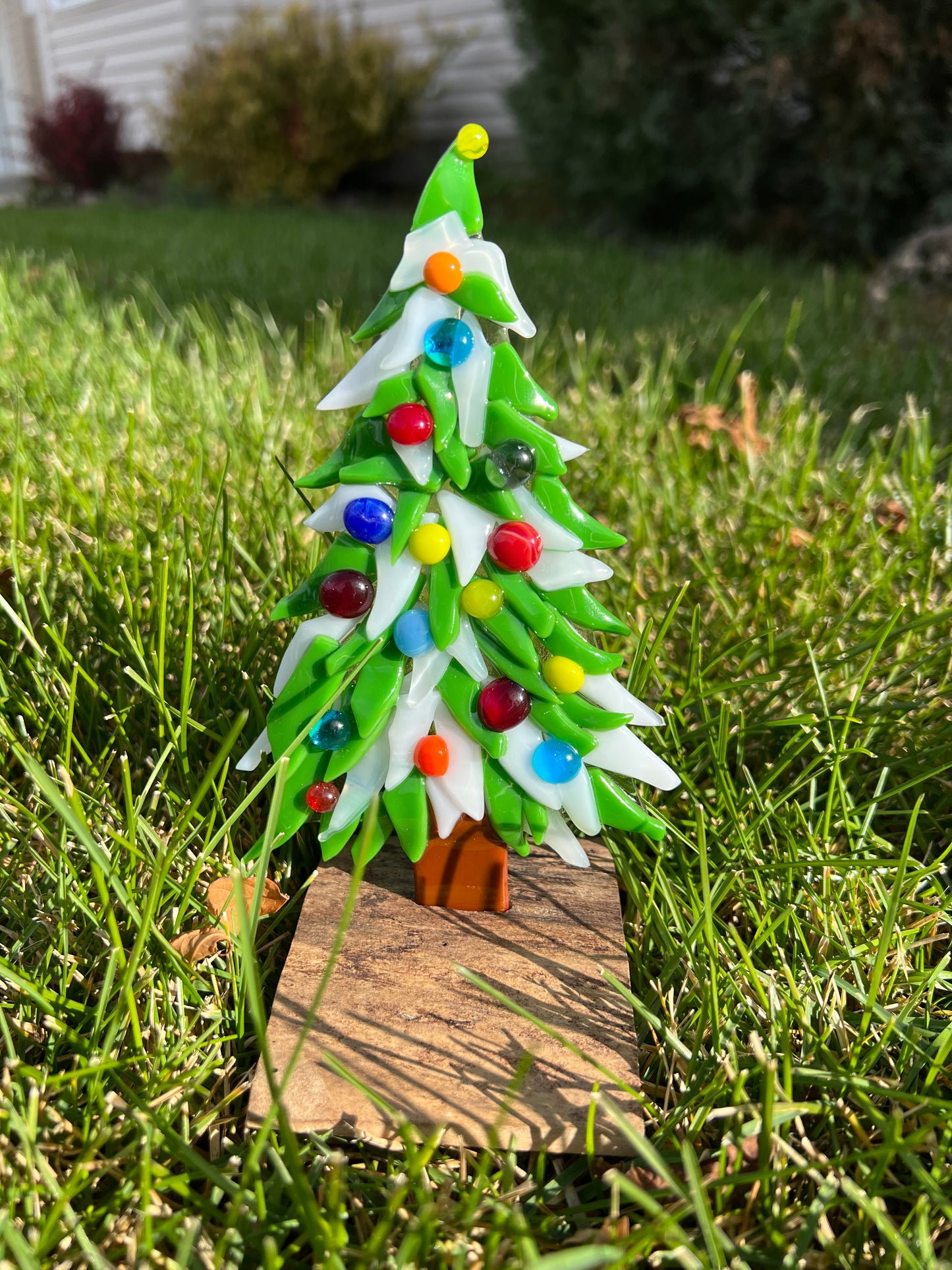 Fused Glass Christmas Tree Class @The Glassy Gardener’s Studio