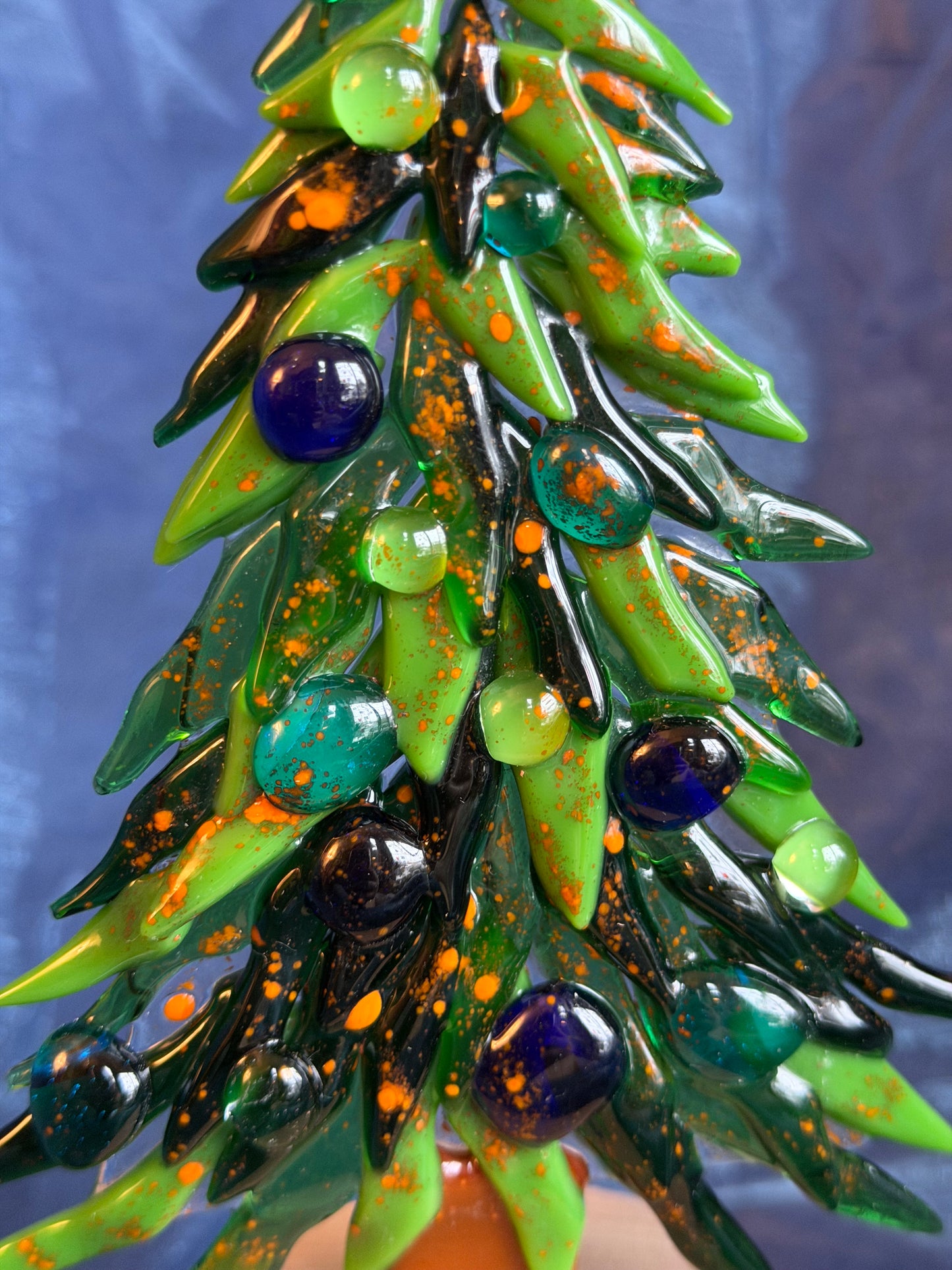 Fused Glass Christmas Tree