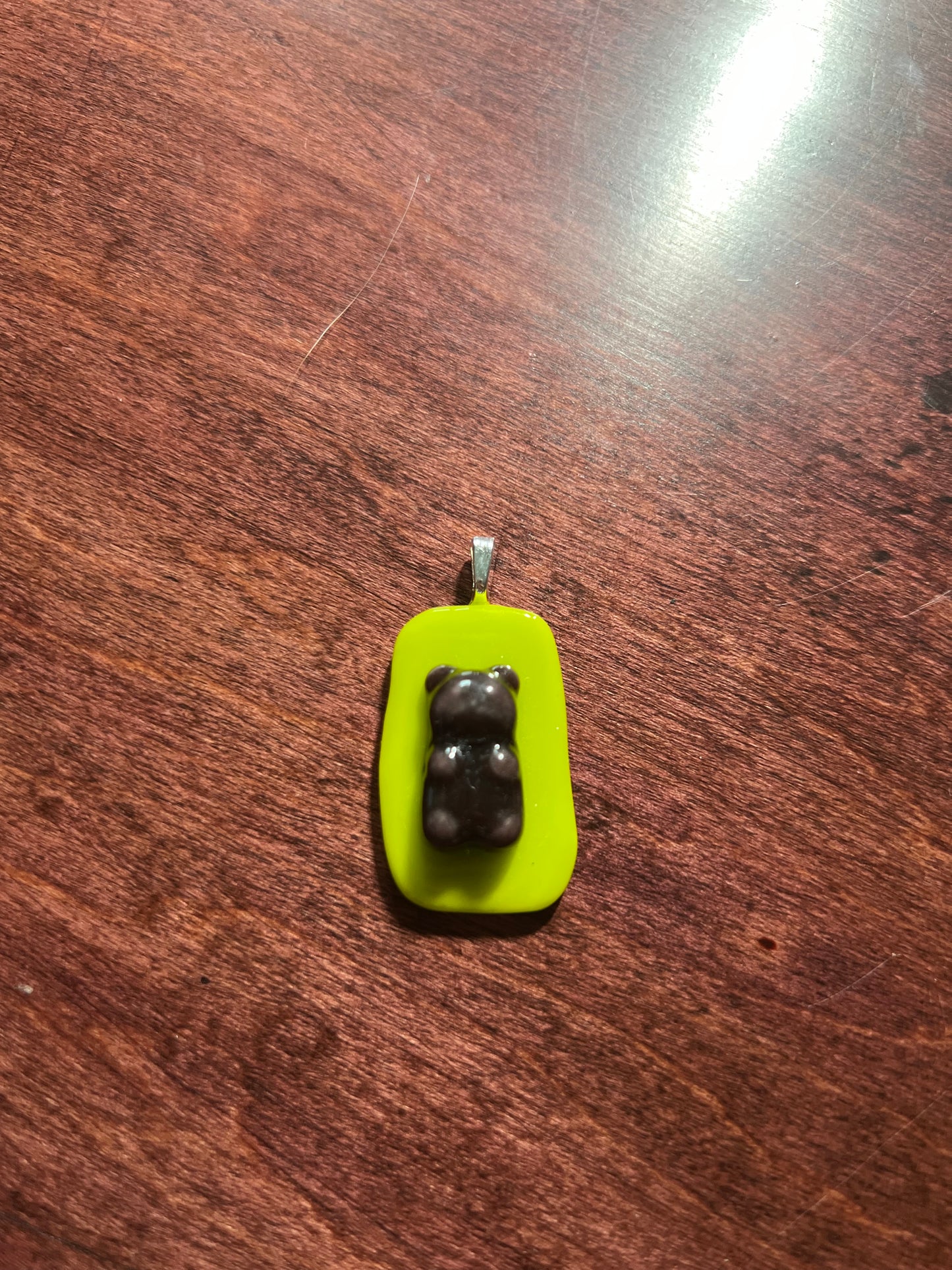 Gummy bear pendant