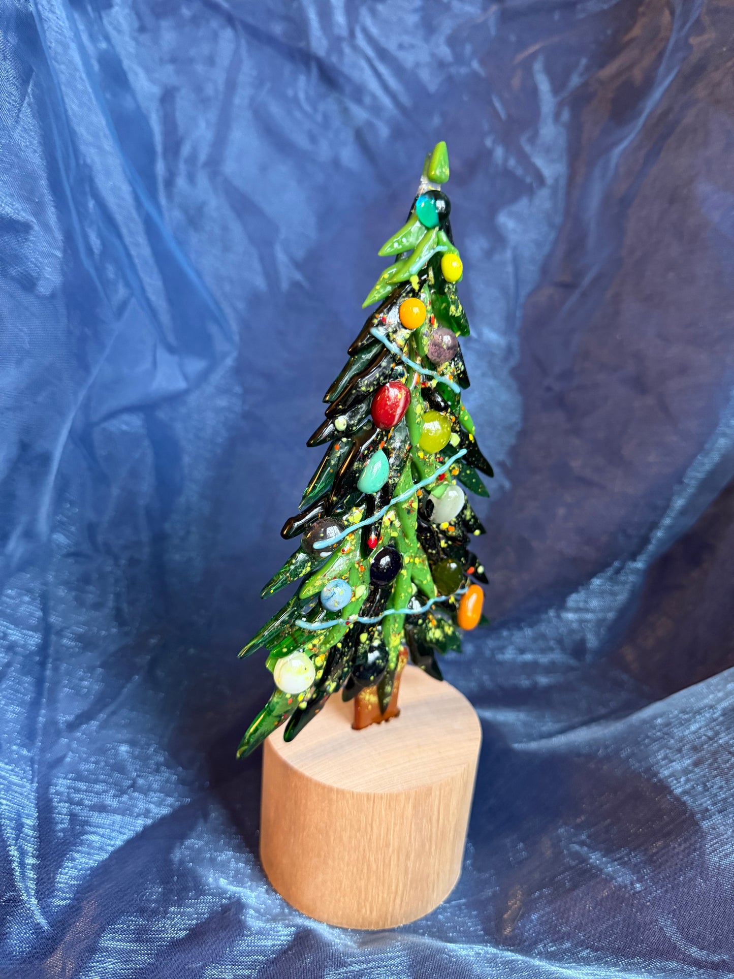 Fused Glass Christmas Tree
