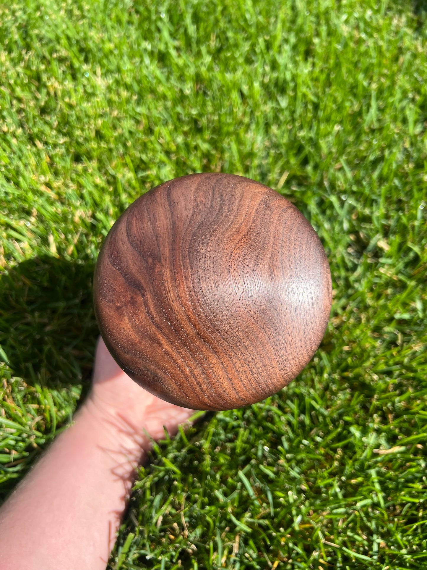 Walnut/Maple Mushroom in a Cherry Pot