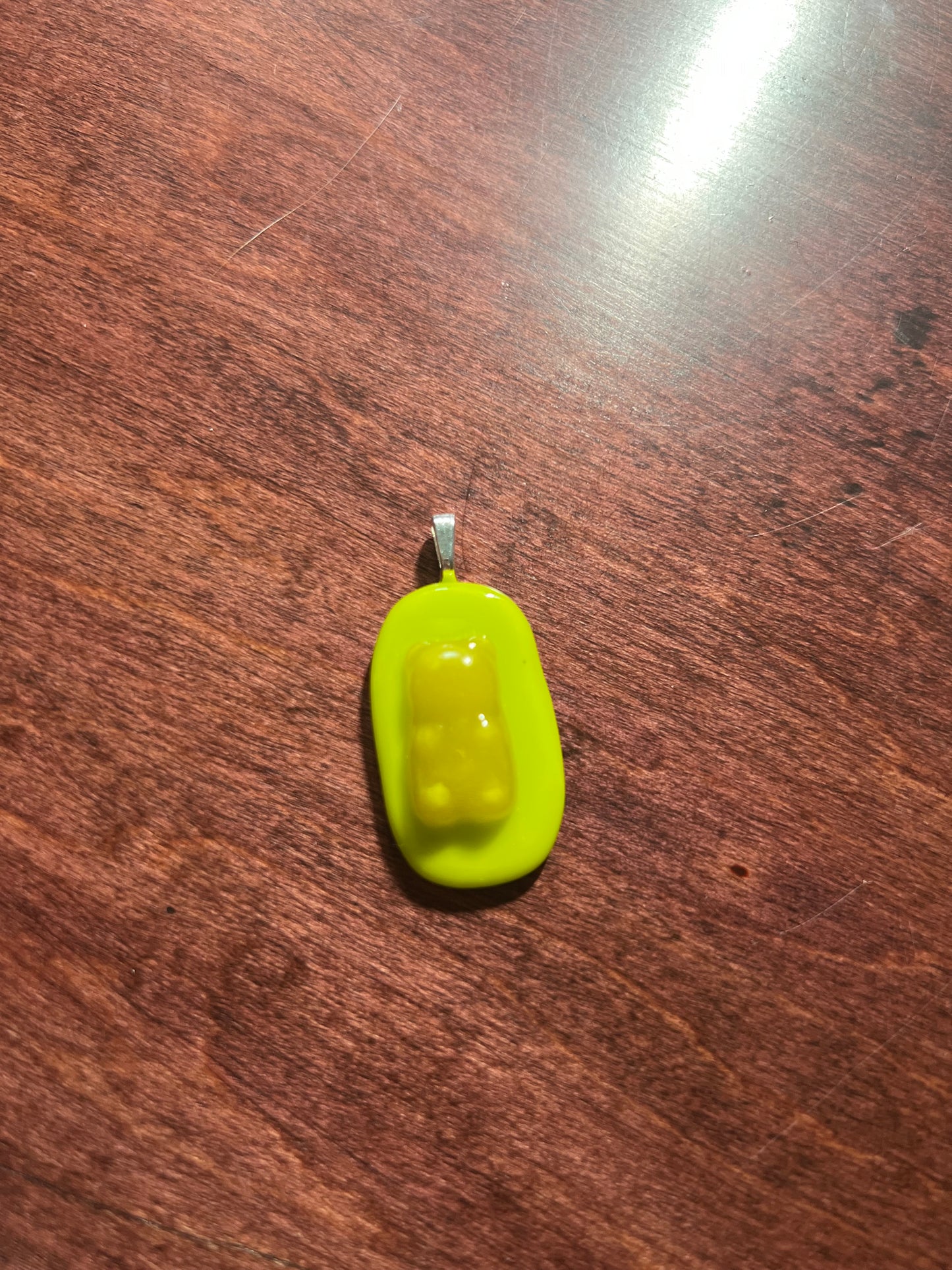 Gummy bear pendant