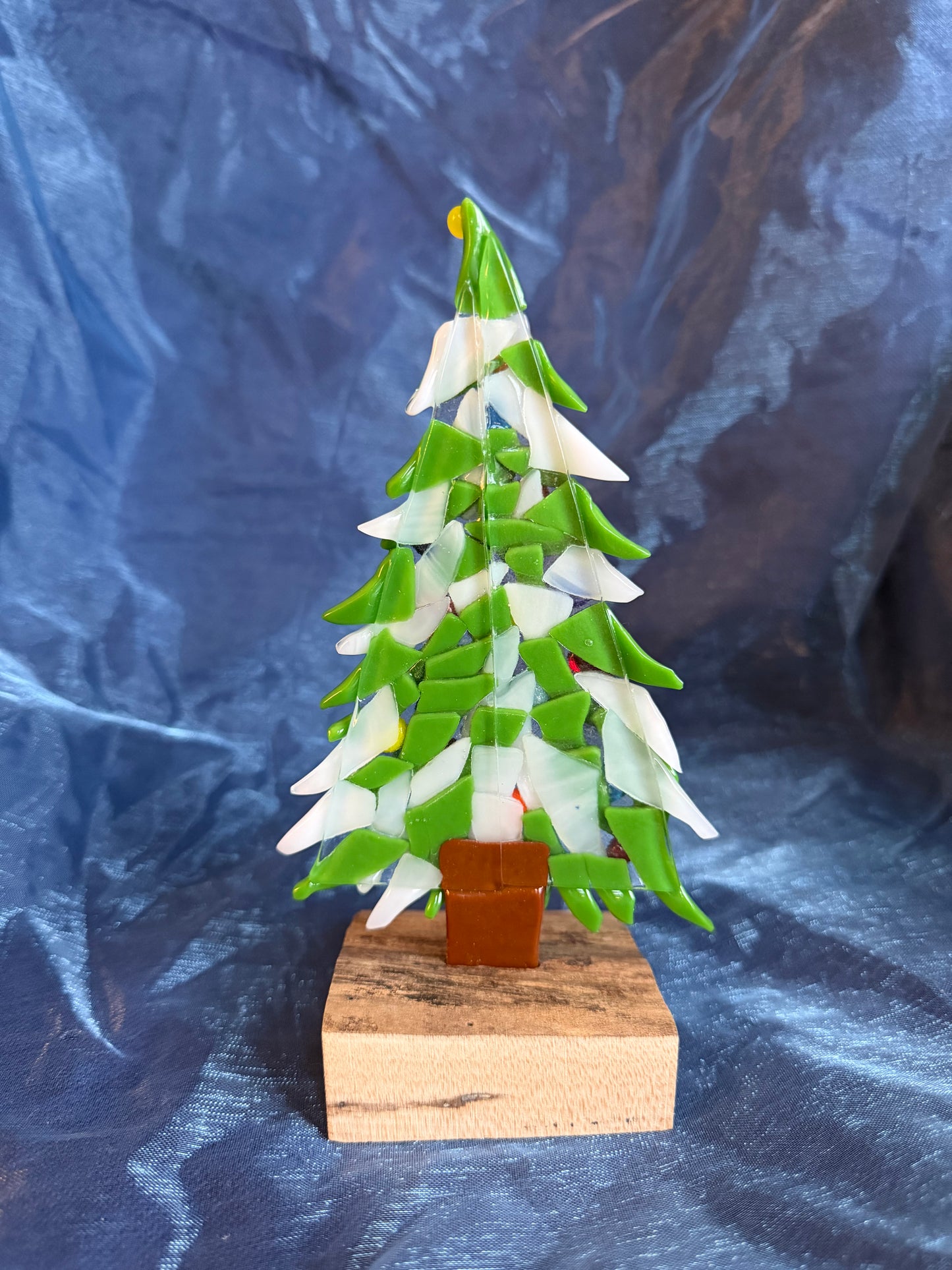 Fused Glass Christmas Tree