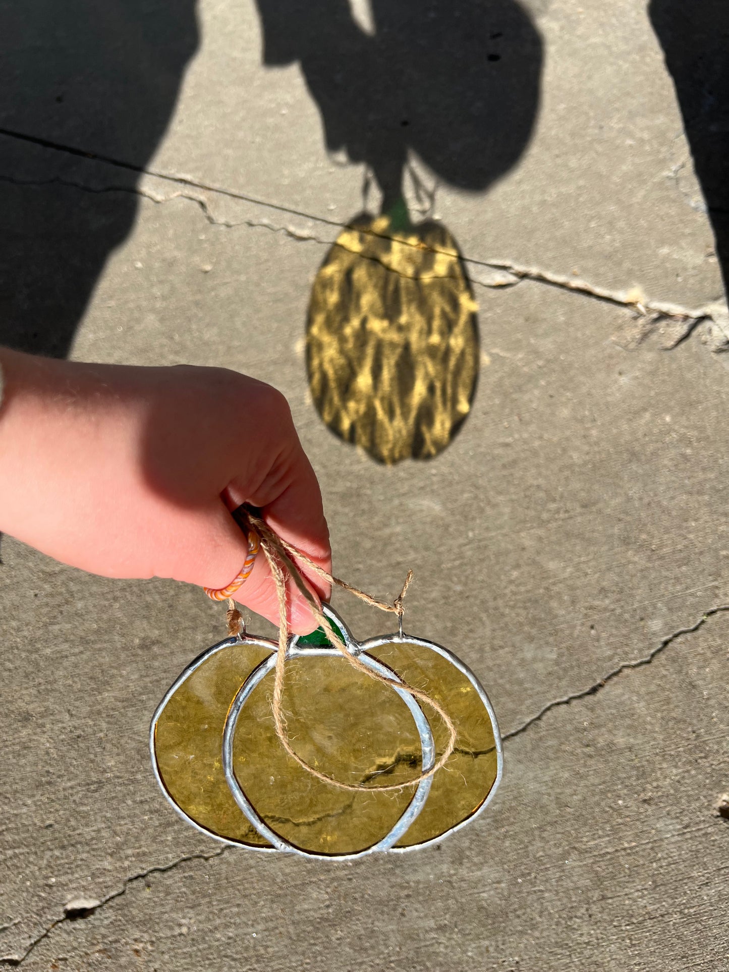 Stained Glass Pumpkin