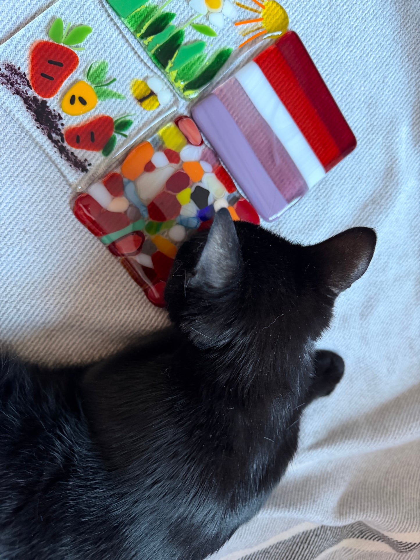 Creative Fused Glass Class @ The Glassy Gardner’s Home Studio