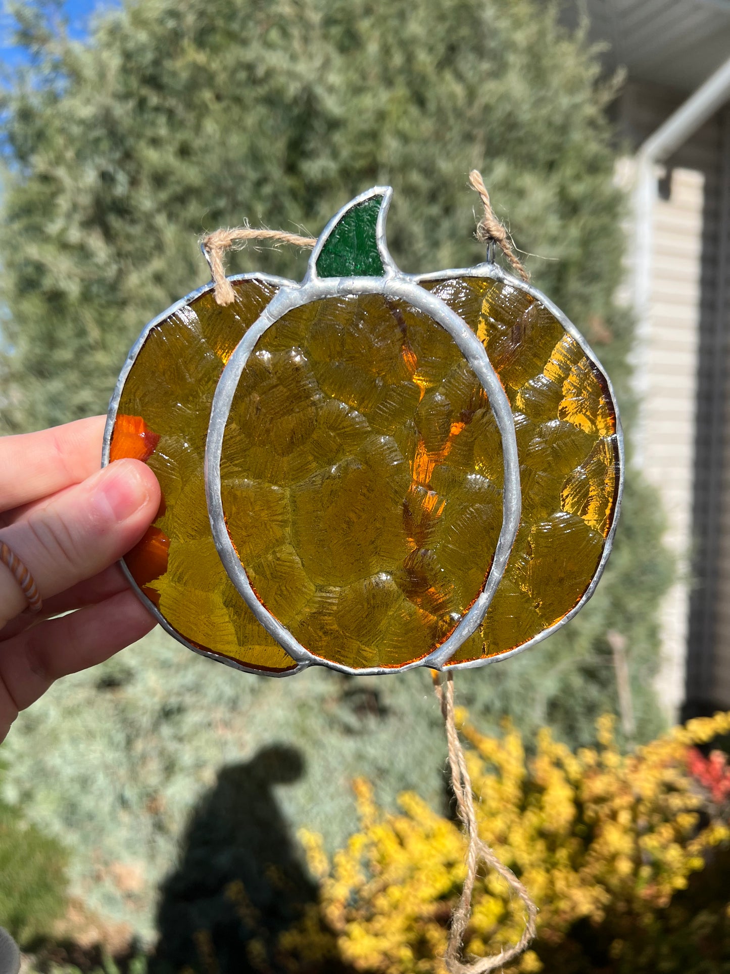 Stained Glass Pumpkin