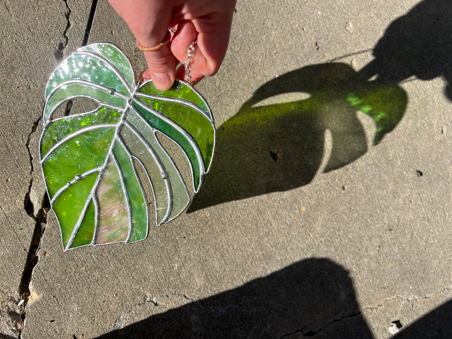 Stained Glass Monstera