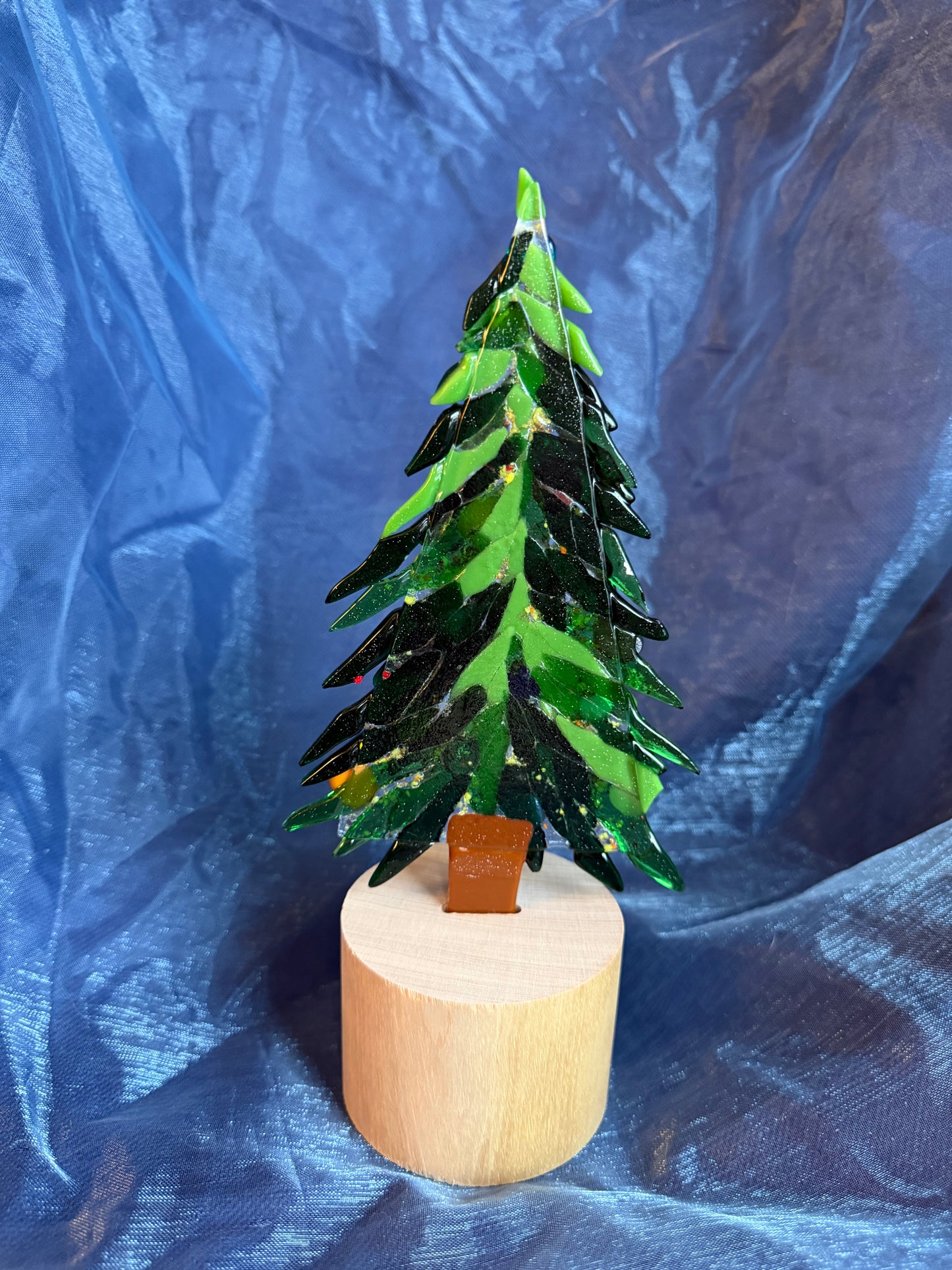 Fused Glass Christmas Tree