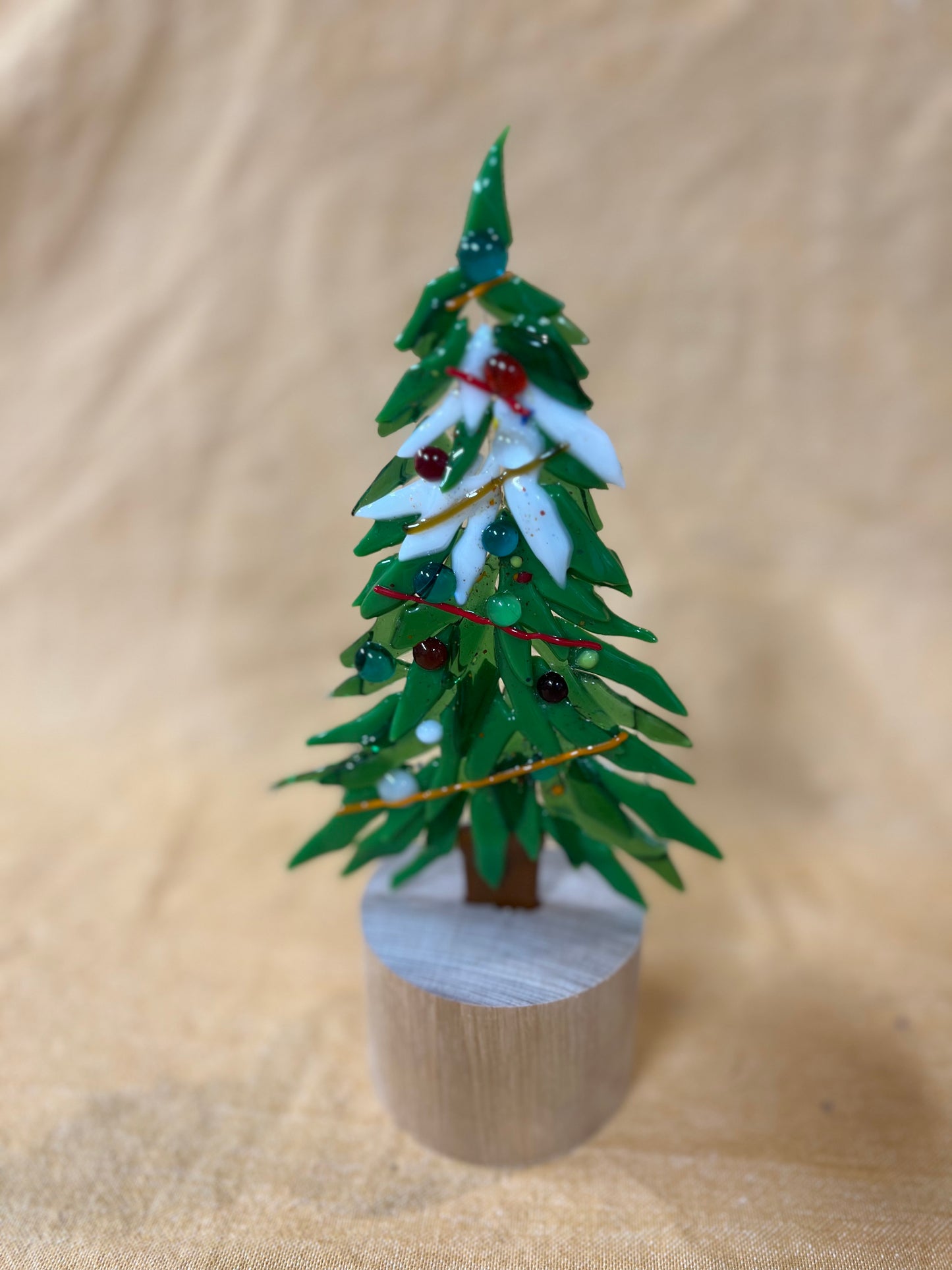 Fused Glass Christmas Tree Class @The Glassy Gardener’s Studio