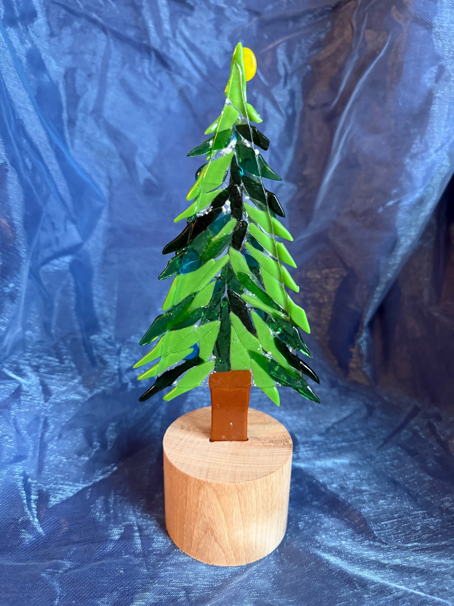 Fused Glass Christmas Tree