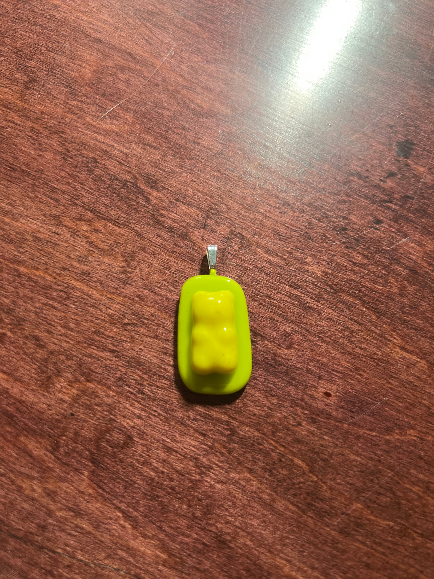 Gummy bear pendant