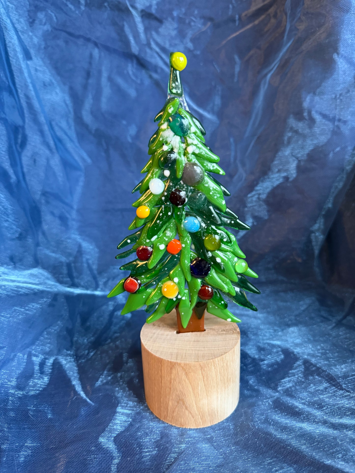 Fused Glass Christmas Tree