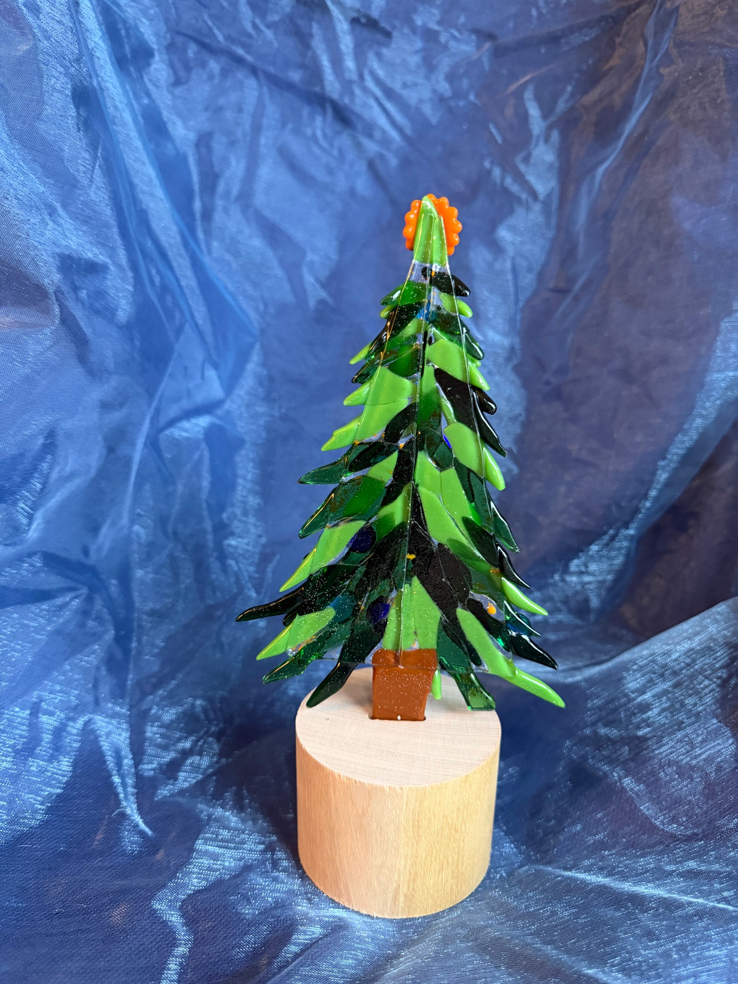 Fused Glass Christmas Tree