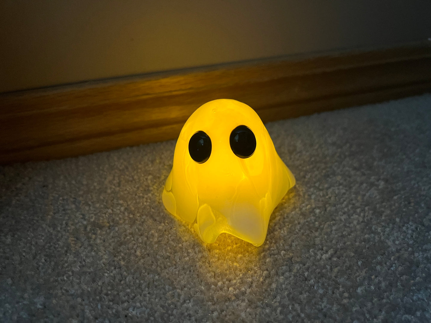 Fused Glass Ghost
