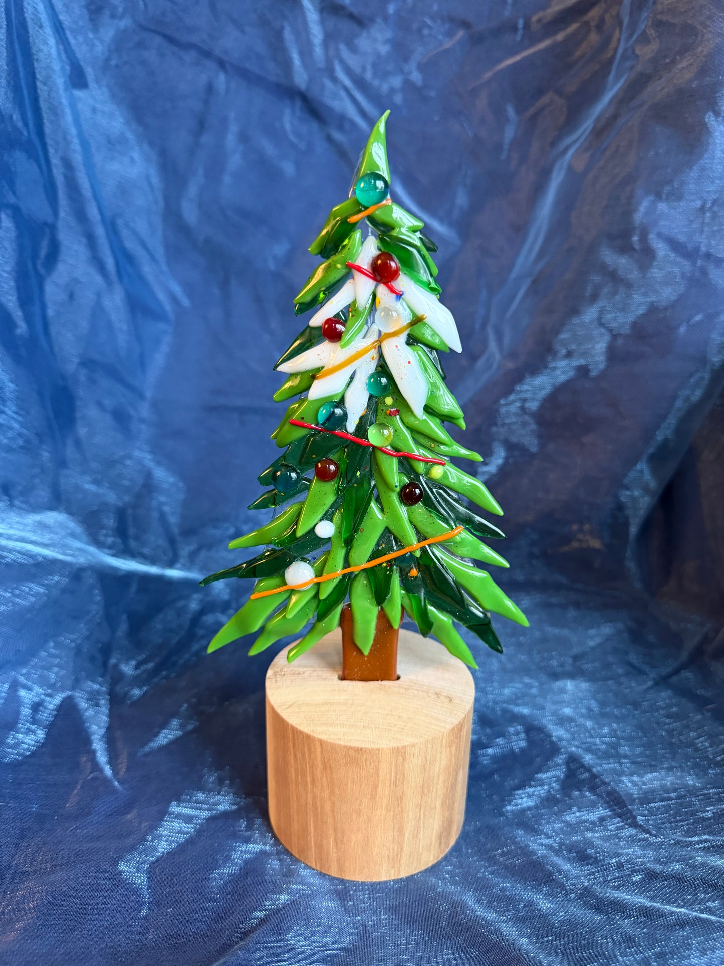 Fused Glass Christmas Tree