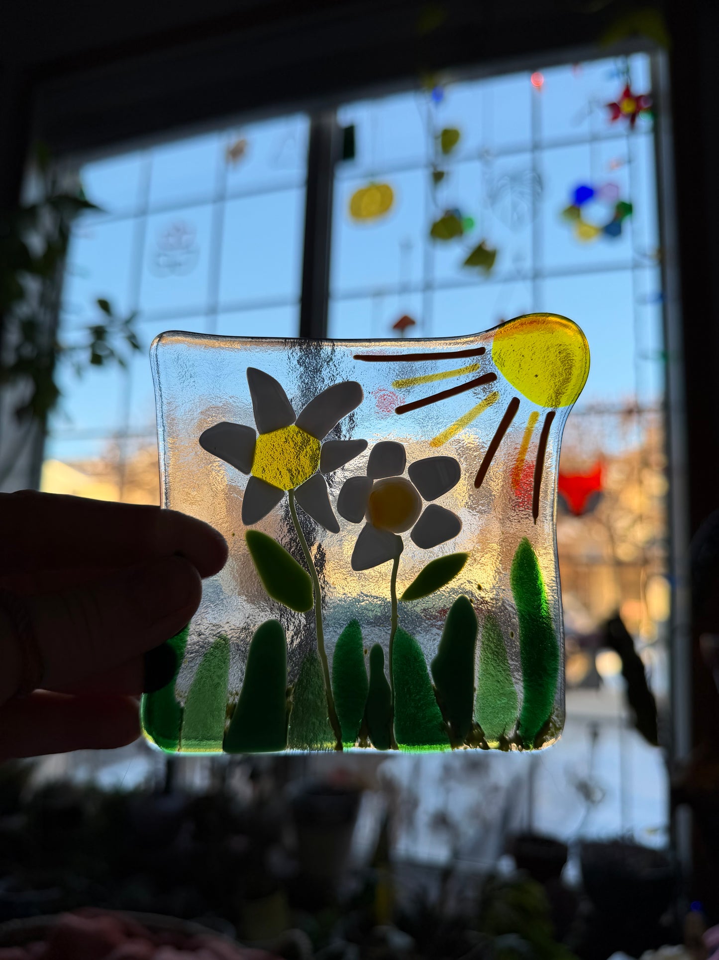 Creative Fused Glass Class @ The Glassy Gardner’s Home Studio