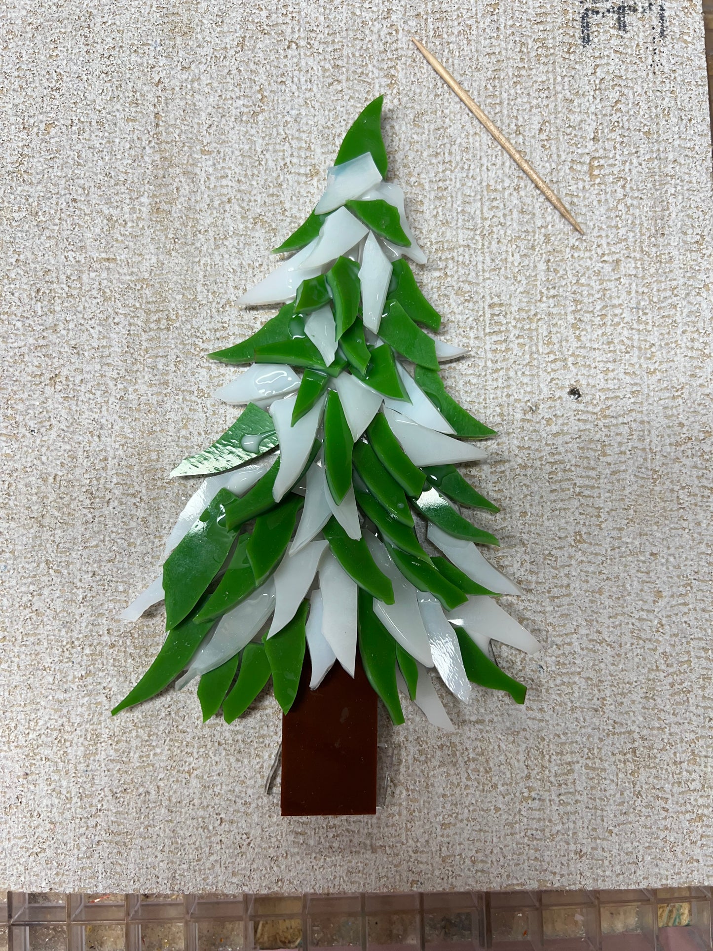 Fused Glass Christmas Tree Class @The Glassy Gardener’s Studio