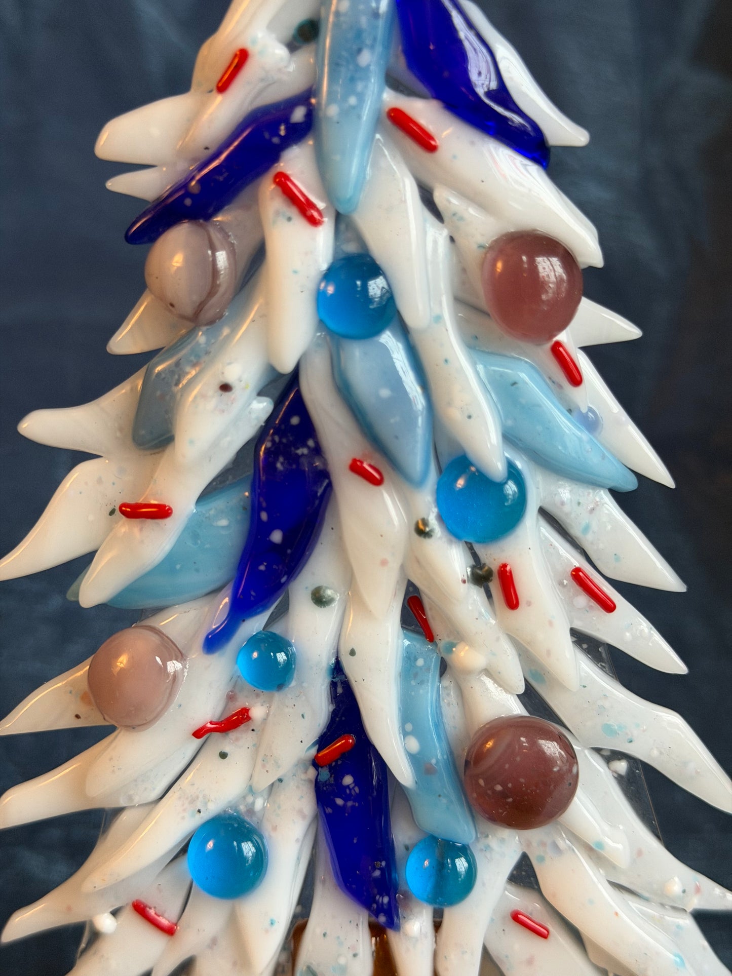 Fused Glass Christmas Tree