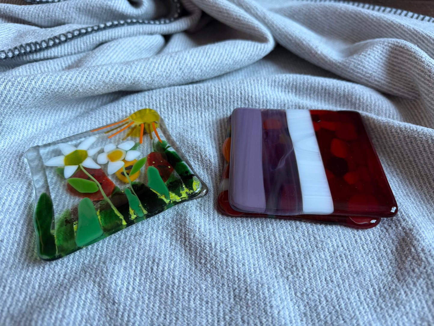 Creative Fused Glass Class @ The Glassy Gardner’s Home Studio