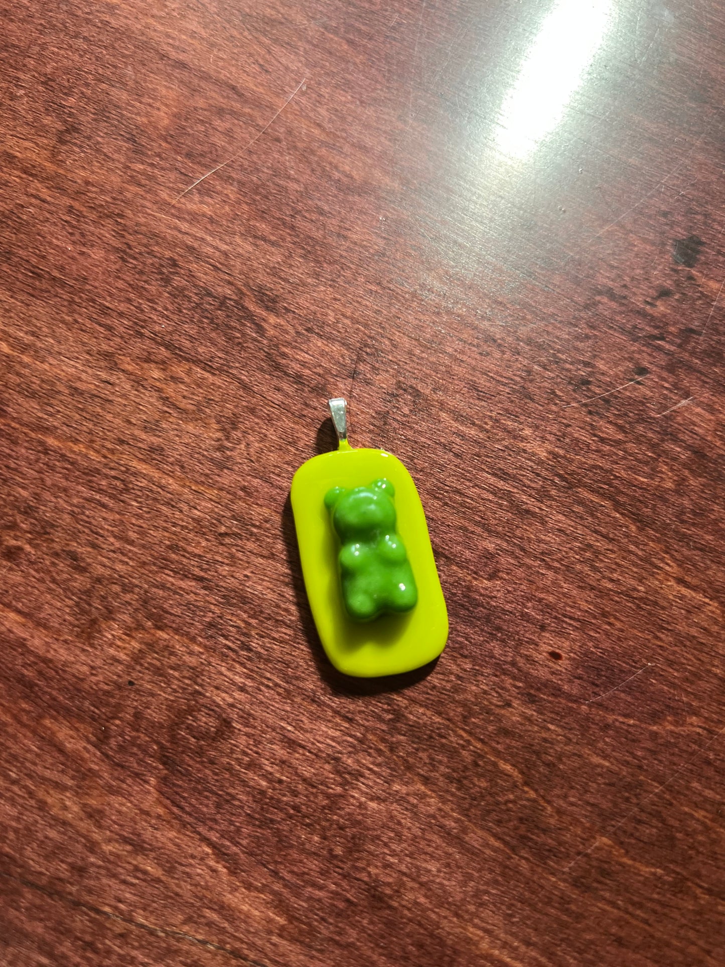 Gummy bear pendant