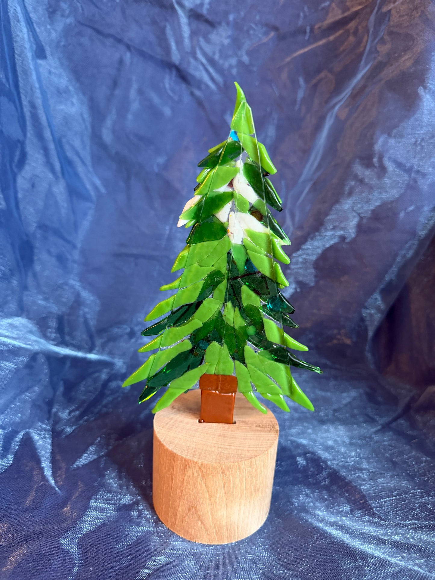 Fused Glass Christmas Tree