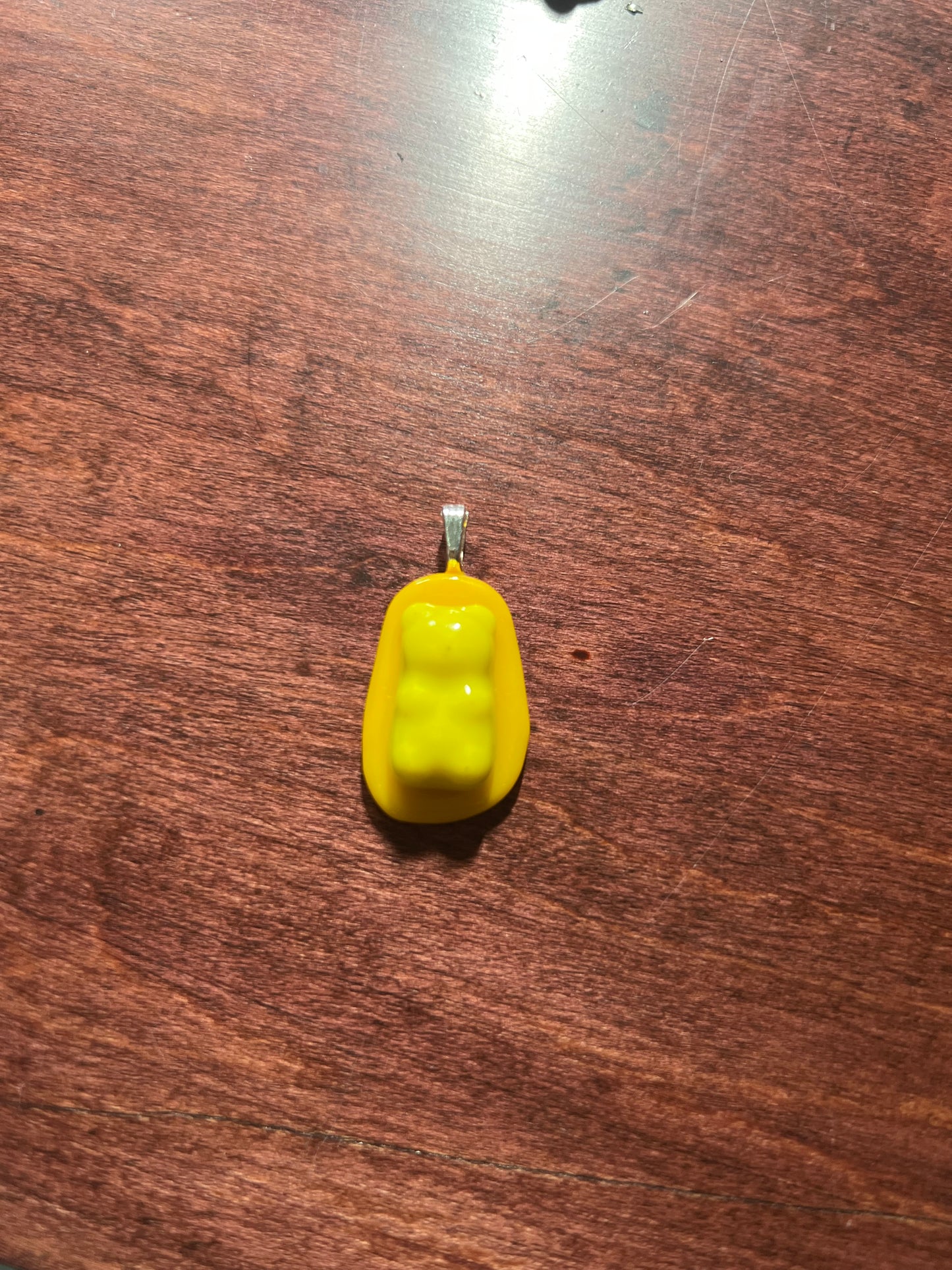 Gummy bear pendant