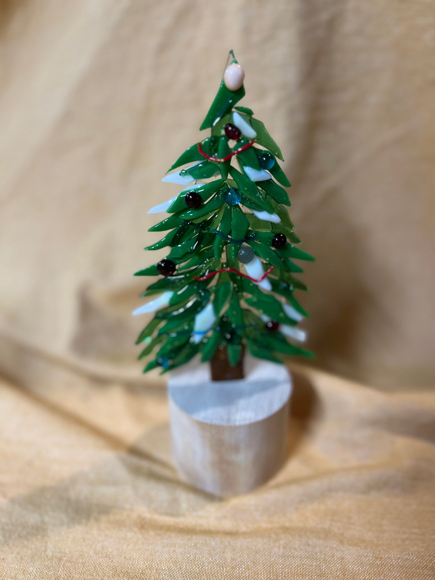 Fused Glass Christmas Tree Class @The Glassy Gardener’s Studio