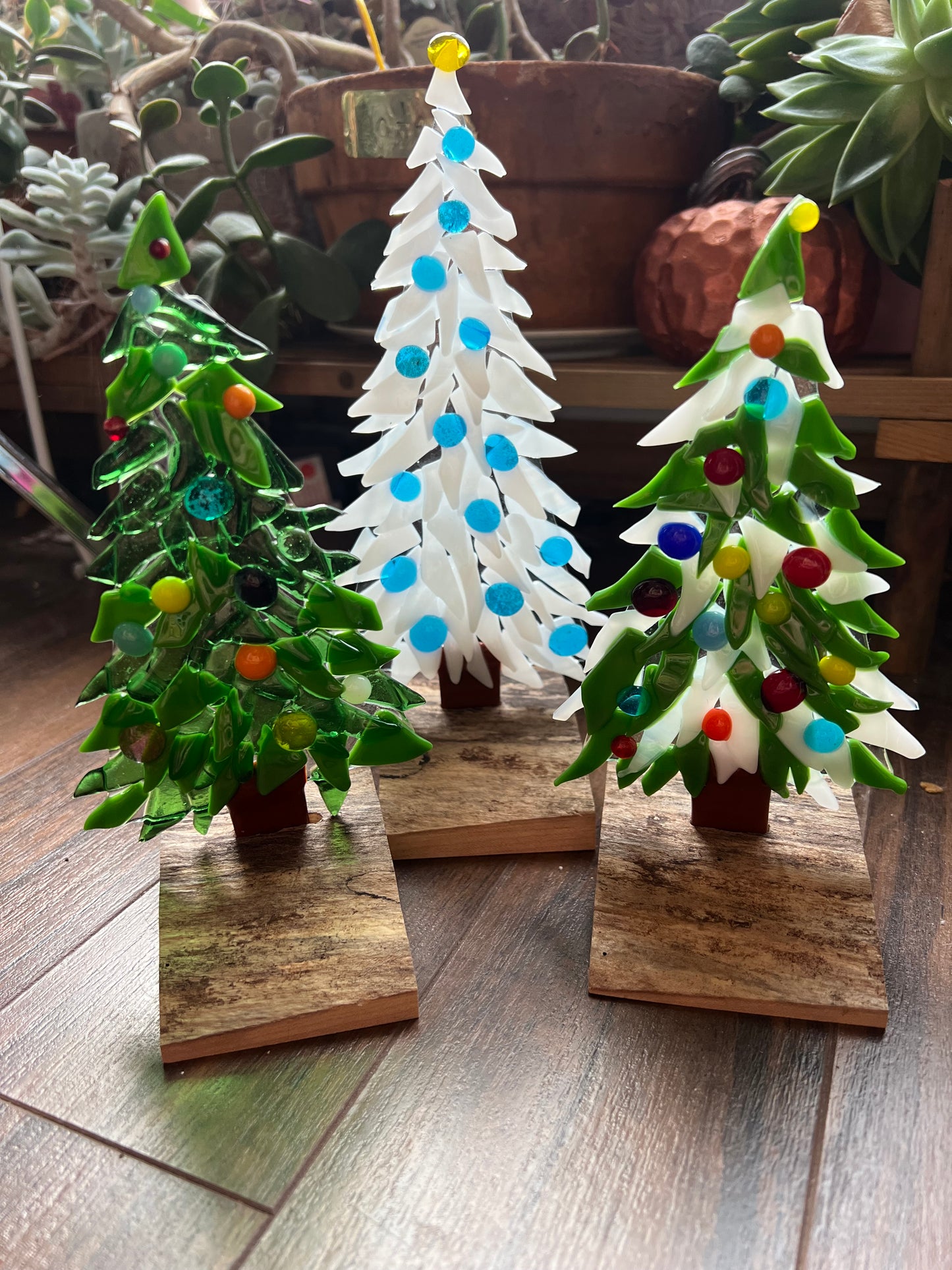 Fused Glass Christmas Tree Class @The Glassy Gardener’s Studio