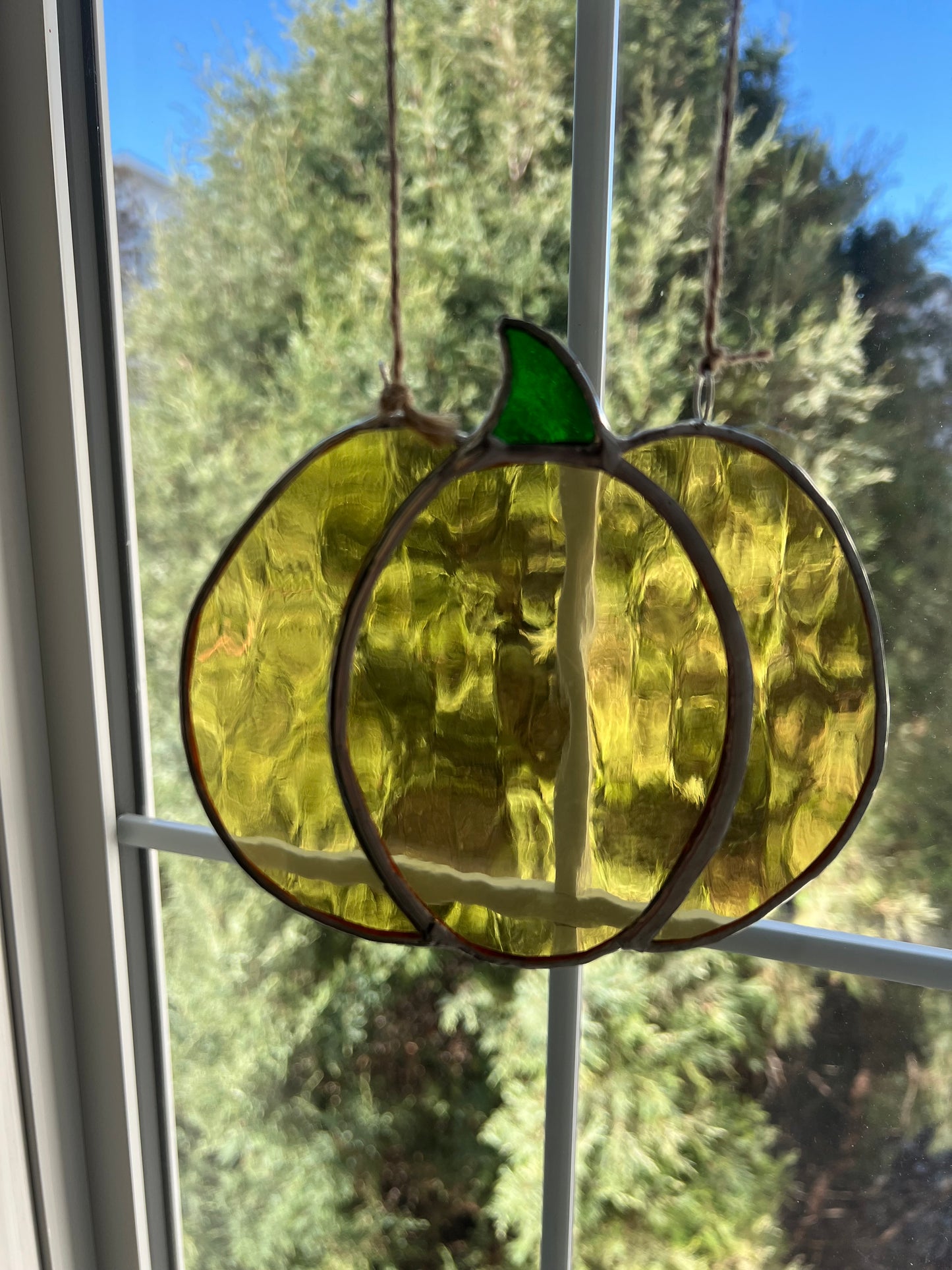 Stained Glass Pumpkin