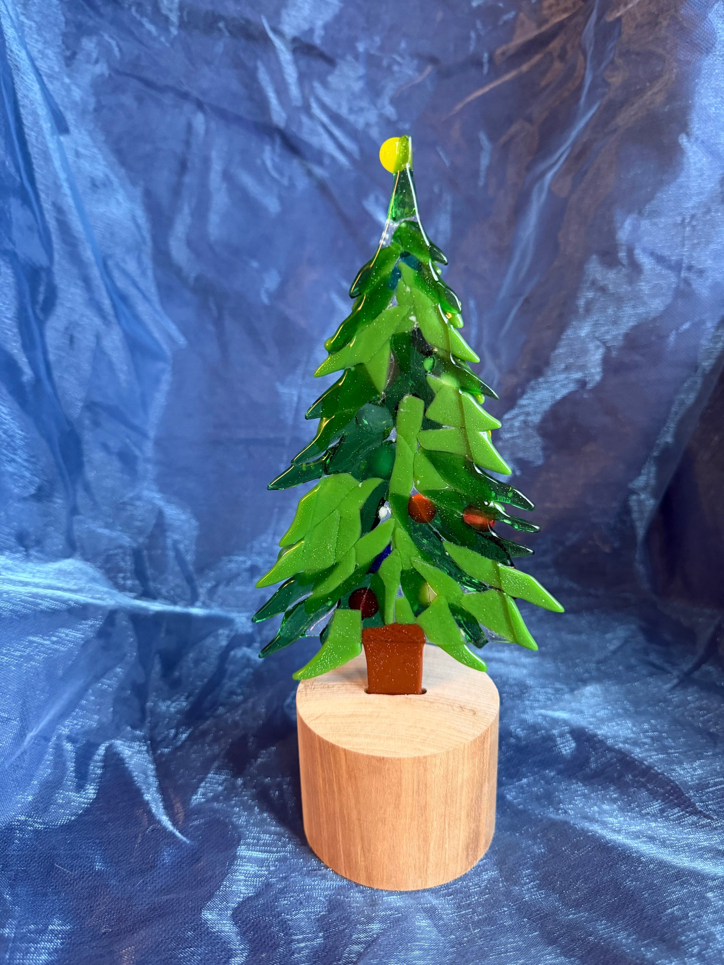 Fused Glass Christmas Tree