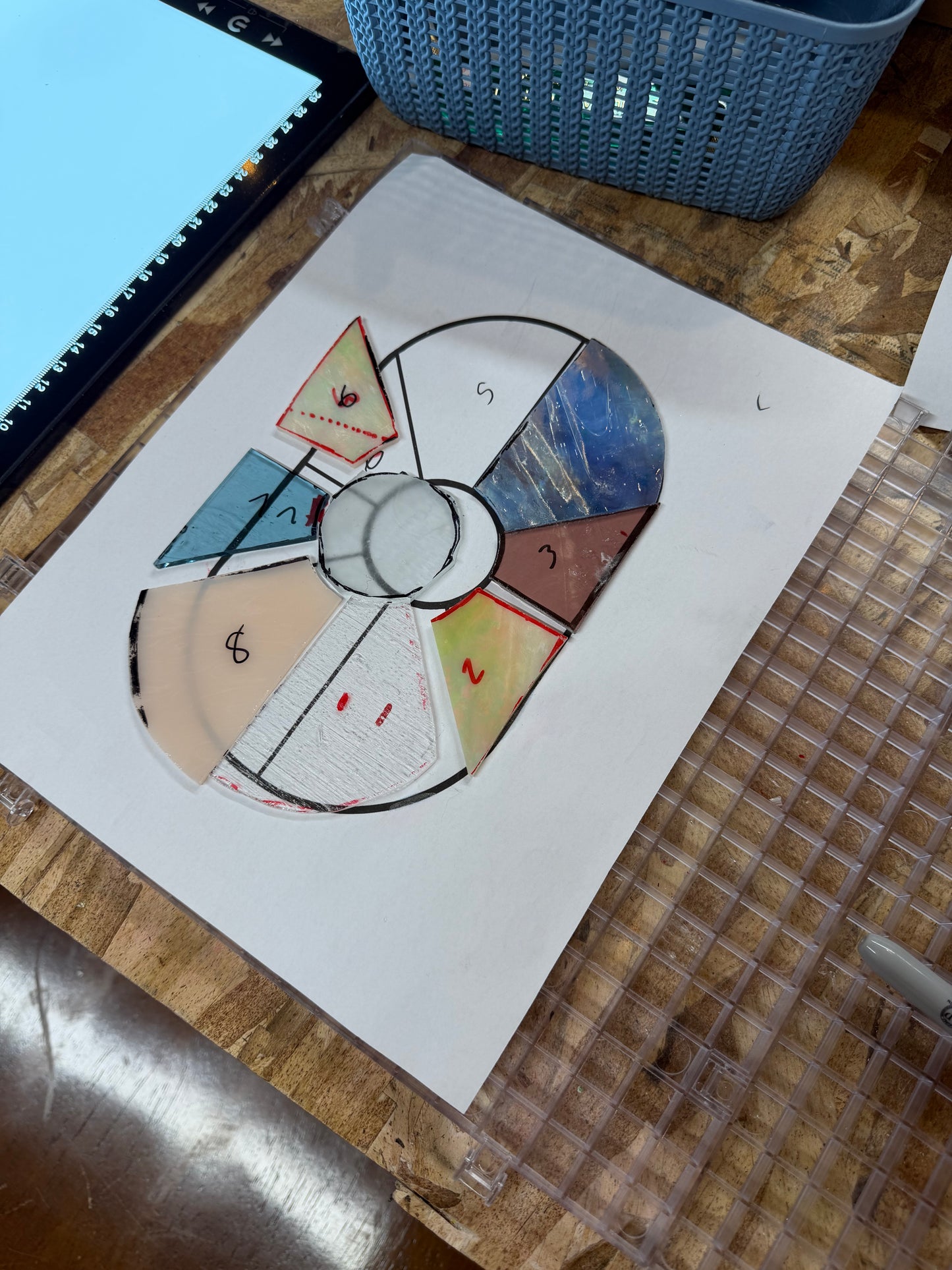 4-Week Beginner Stained Glass Workshop @ The Glassy Gardener's Home Studio