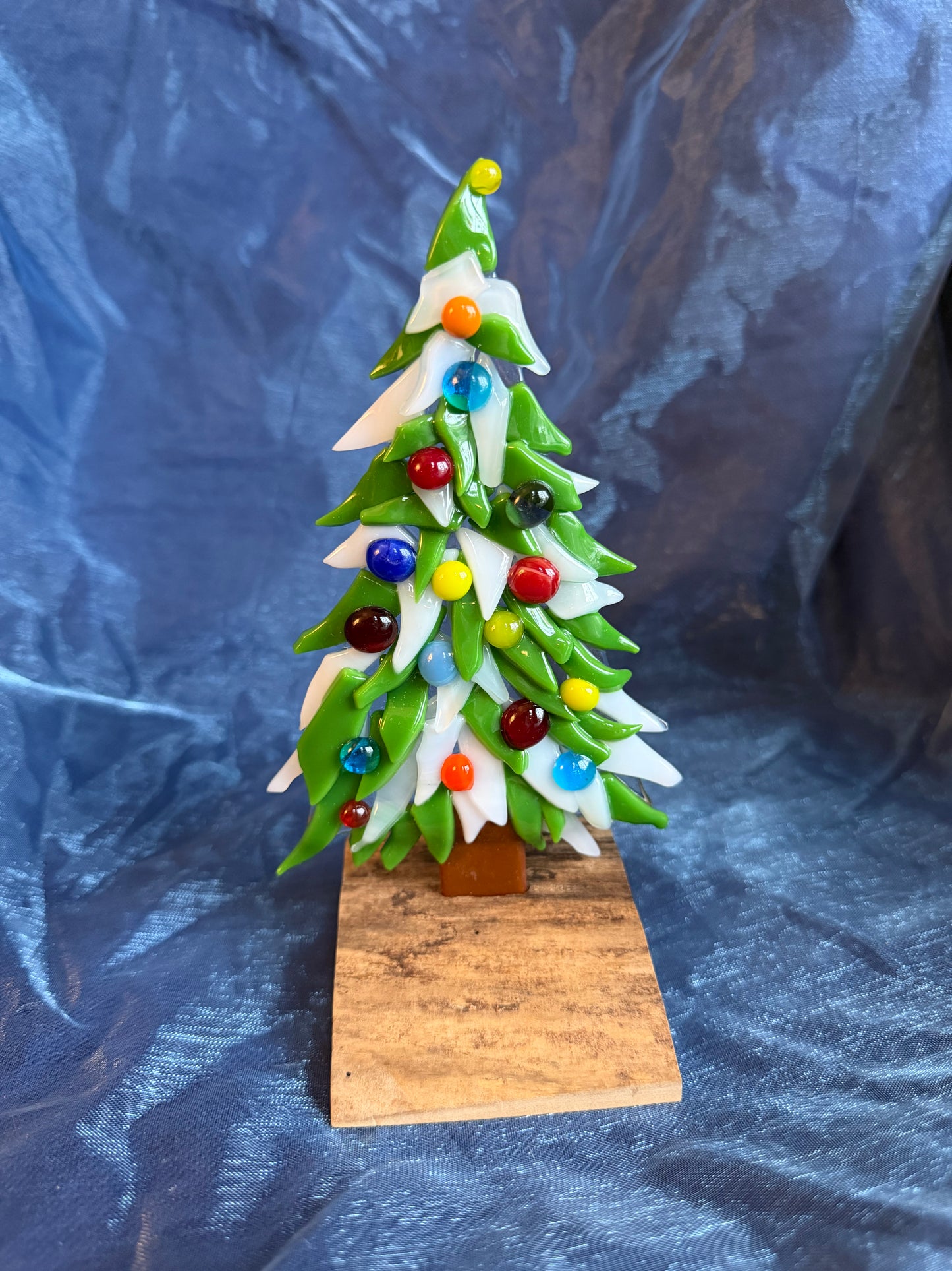 Fused Glass Christmas Tree