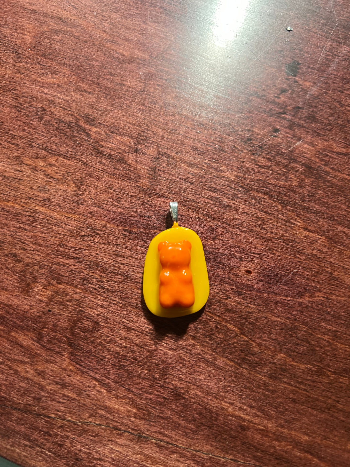 Gummy bear pendant