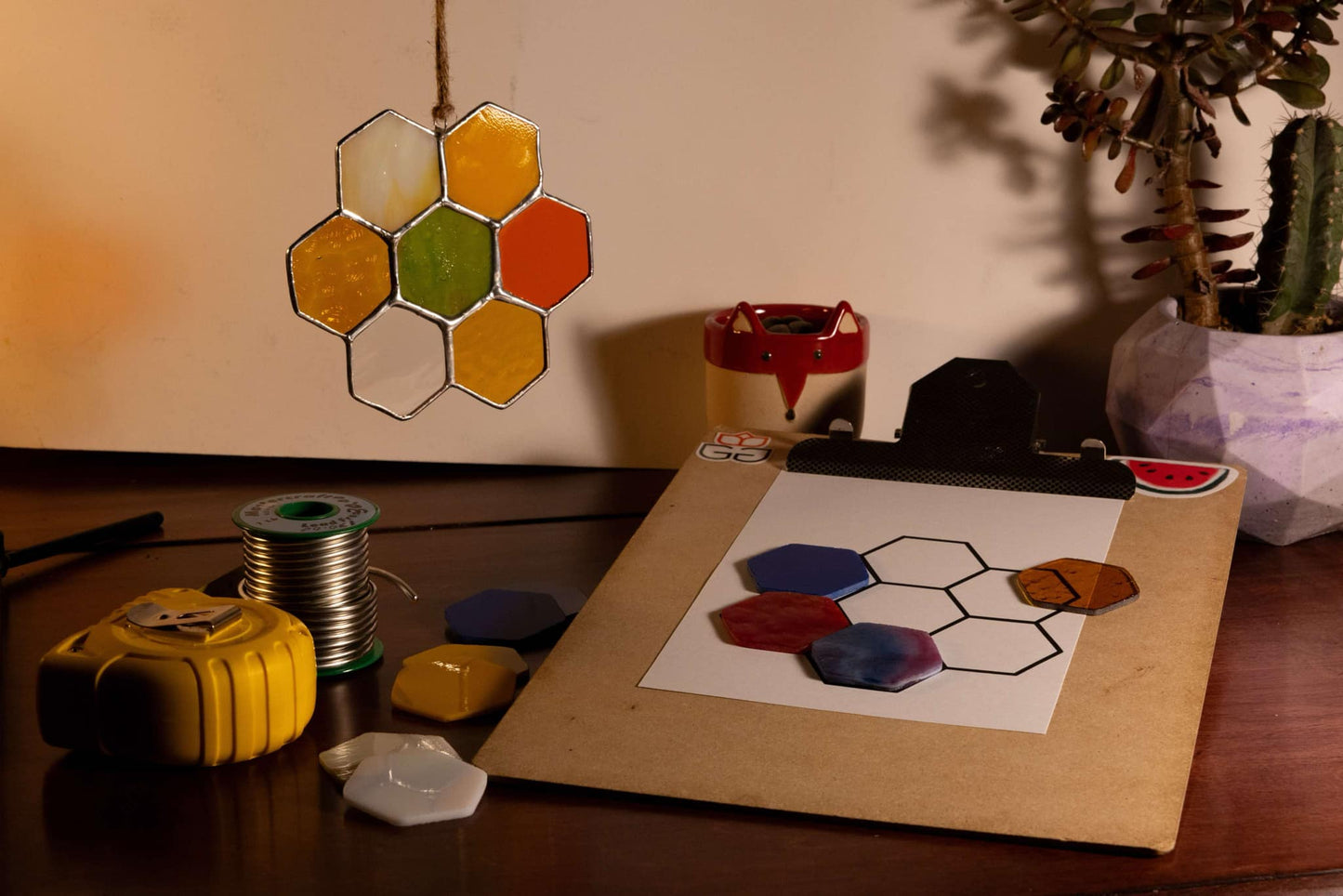 Honeycomb Class @The Glassy Gardener’s Studio