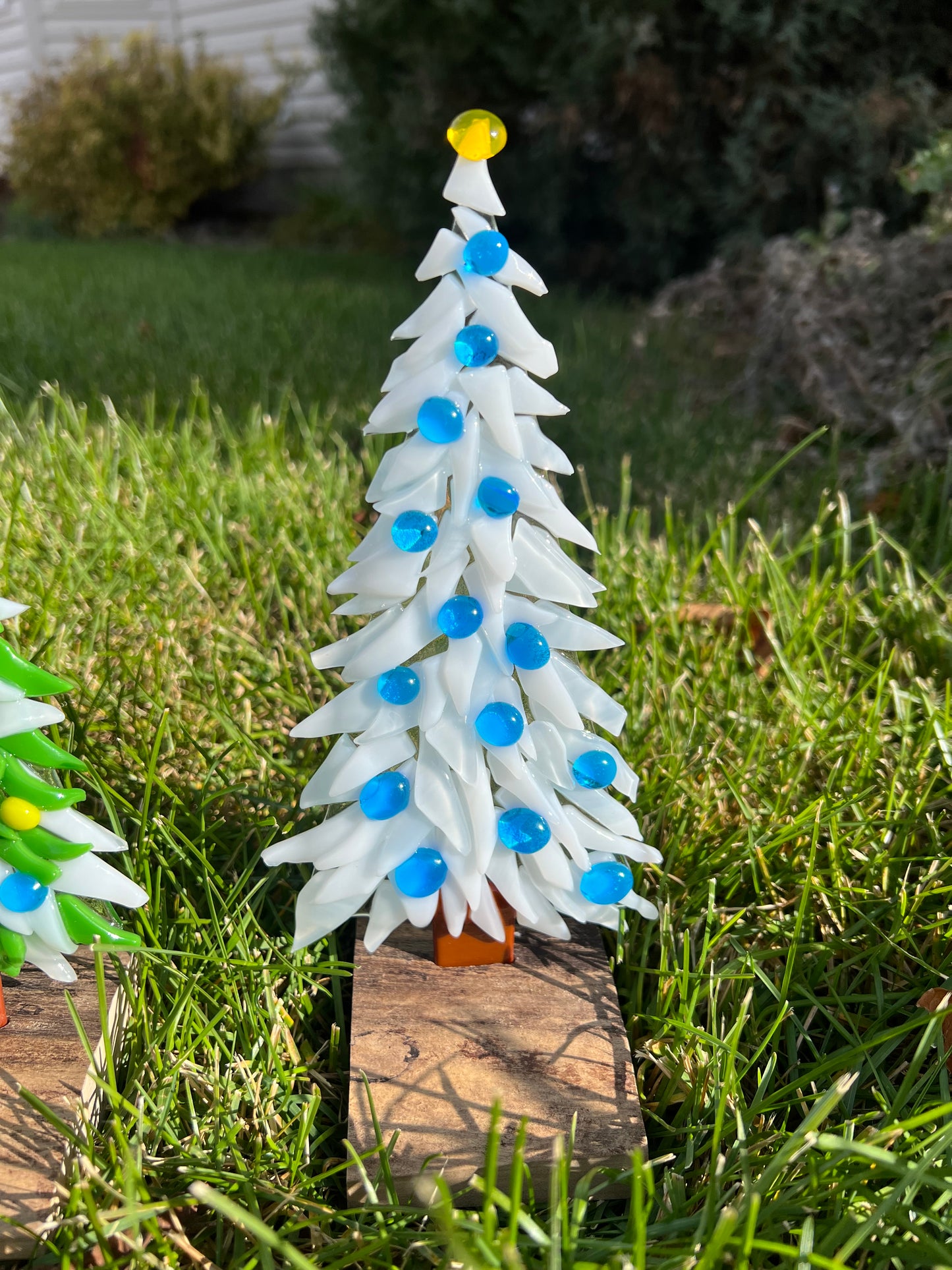 Fused Glass Christmas Tree Class @The Glassy Gardener’s Studio