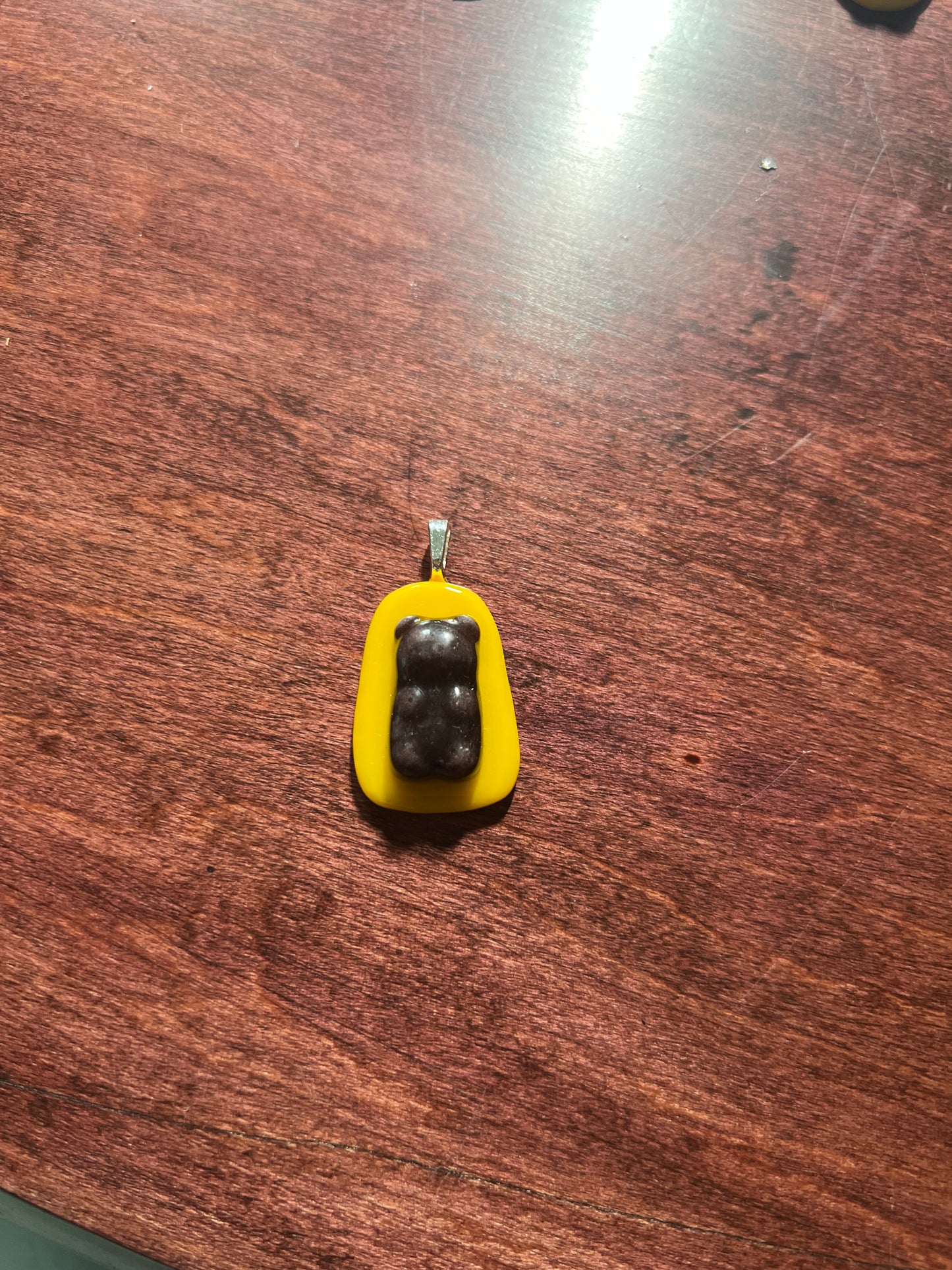 Gummy bear pendant
