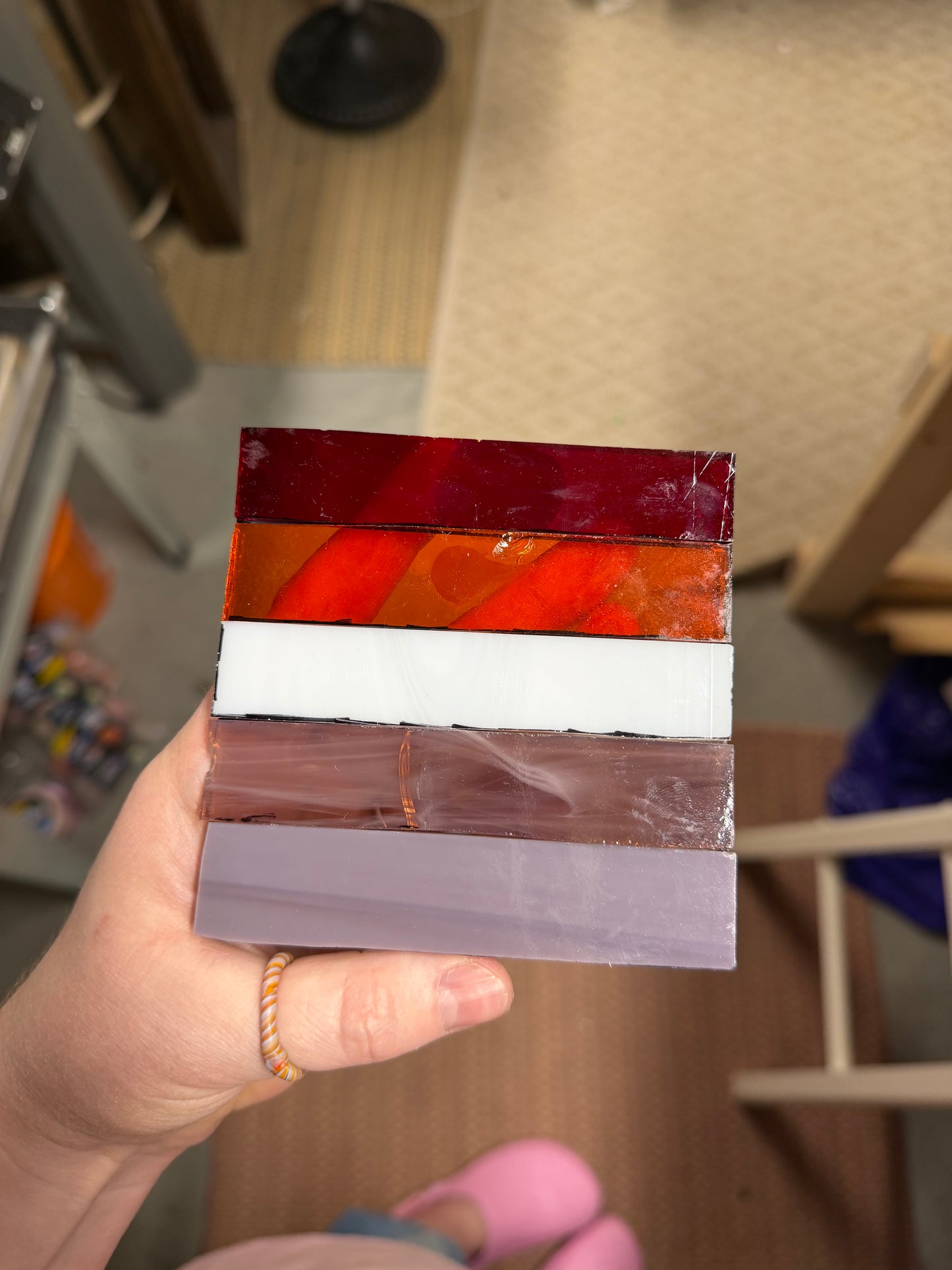 Creative Fused Glass Class @ The Glassy Gardner’s Home Studio