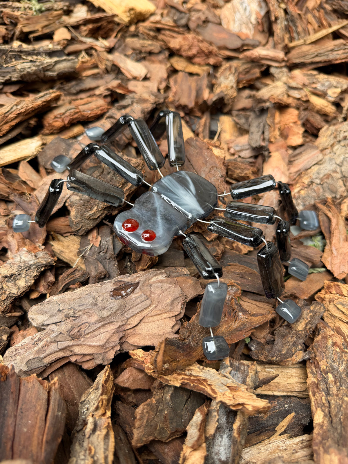Fused Glass Spider Class @The Glassy Gardener’s Studio