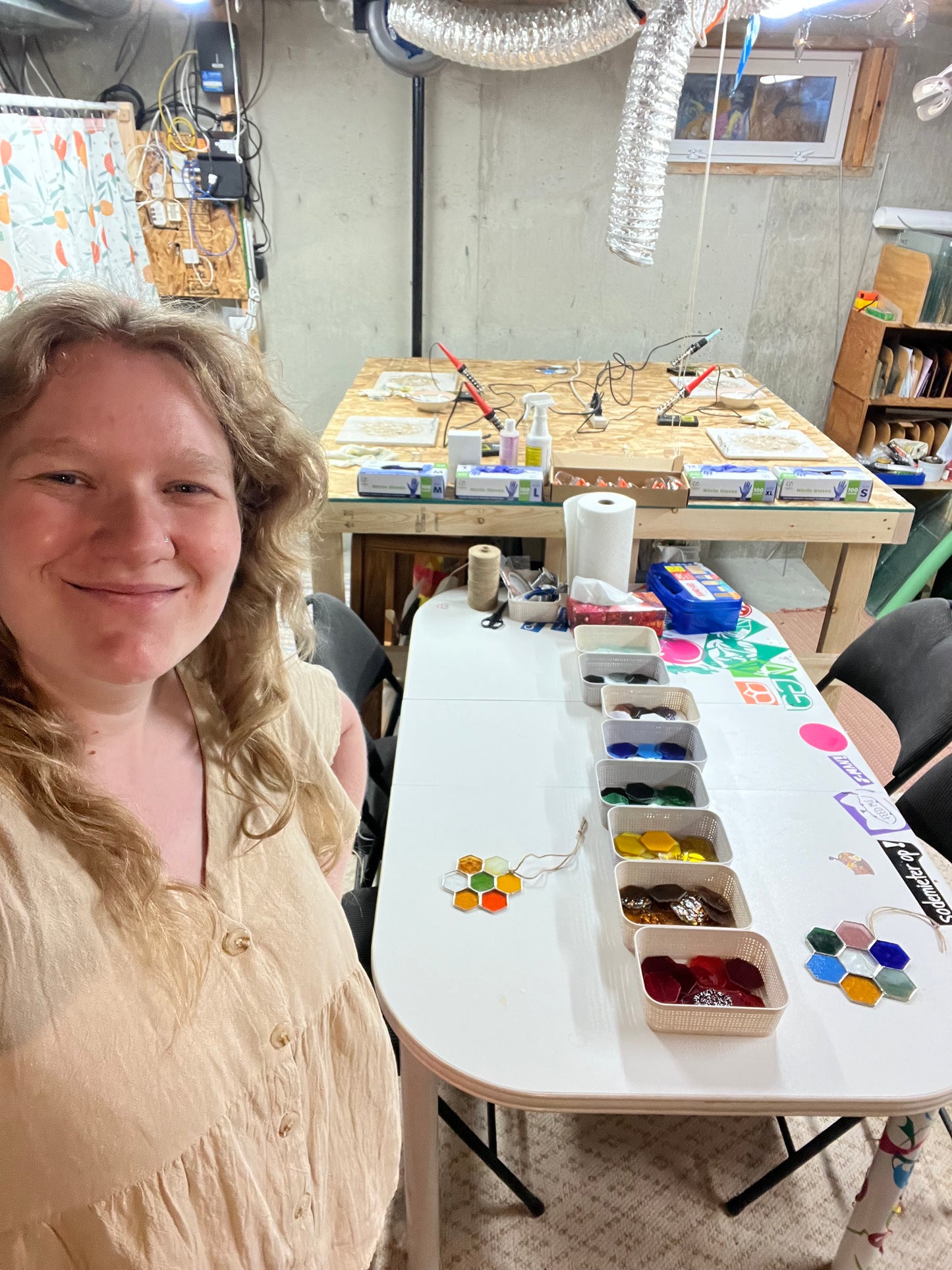 Honeycomb Class @The Glassy Gardener’s Studio