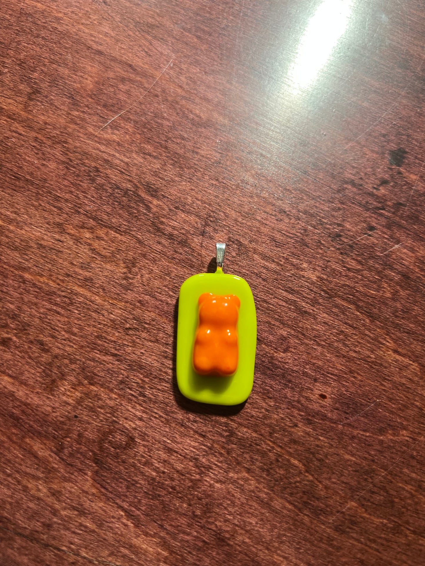 Gummy bear pendant