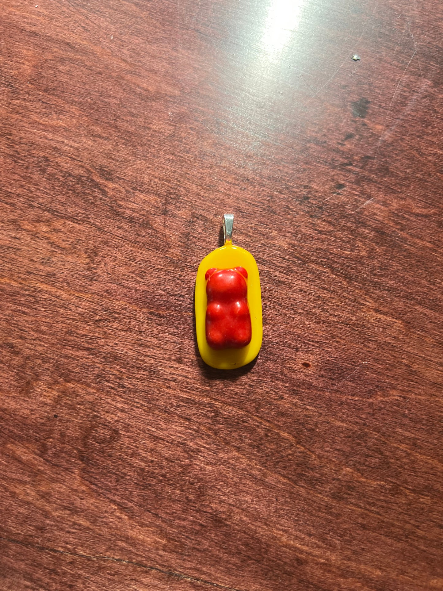 Gummy bear pendant