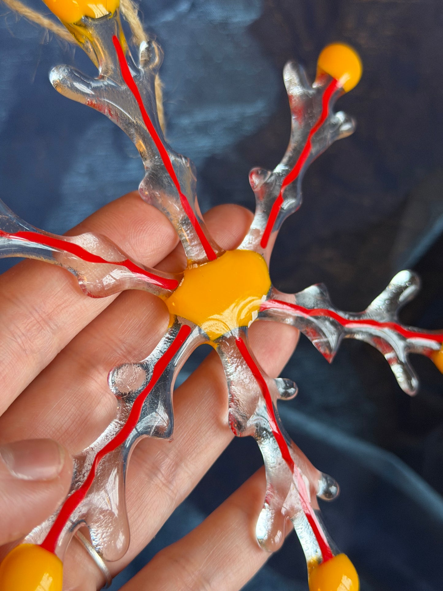 Fused Glass Snowflake