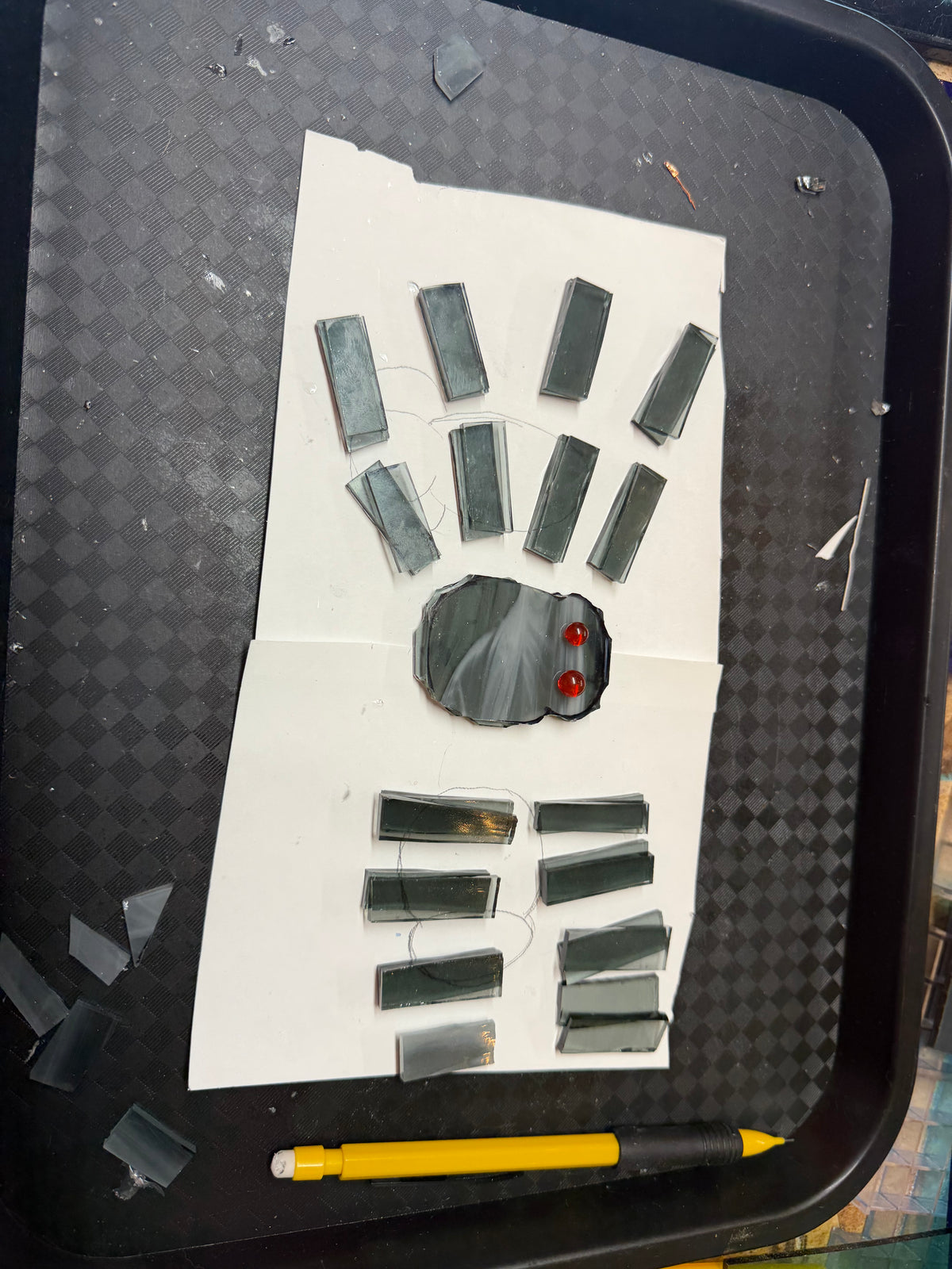 Fused Glass Spider Class @The Glassy Gardener’s Studio