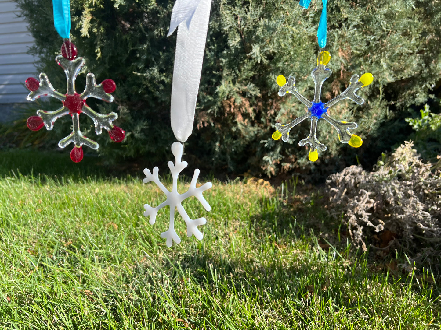 Fused Glass Snowflake Class @The Glassy Gardener’s Studio