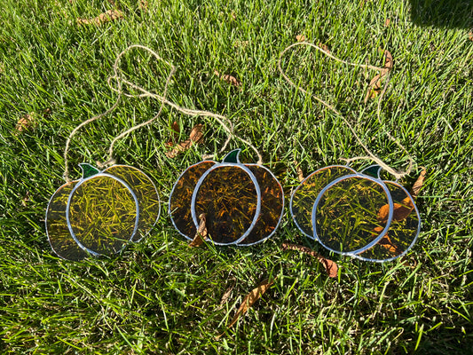 Stained Glass Pumpkin