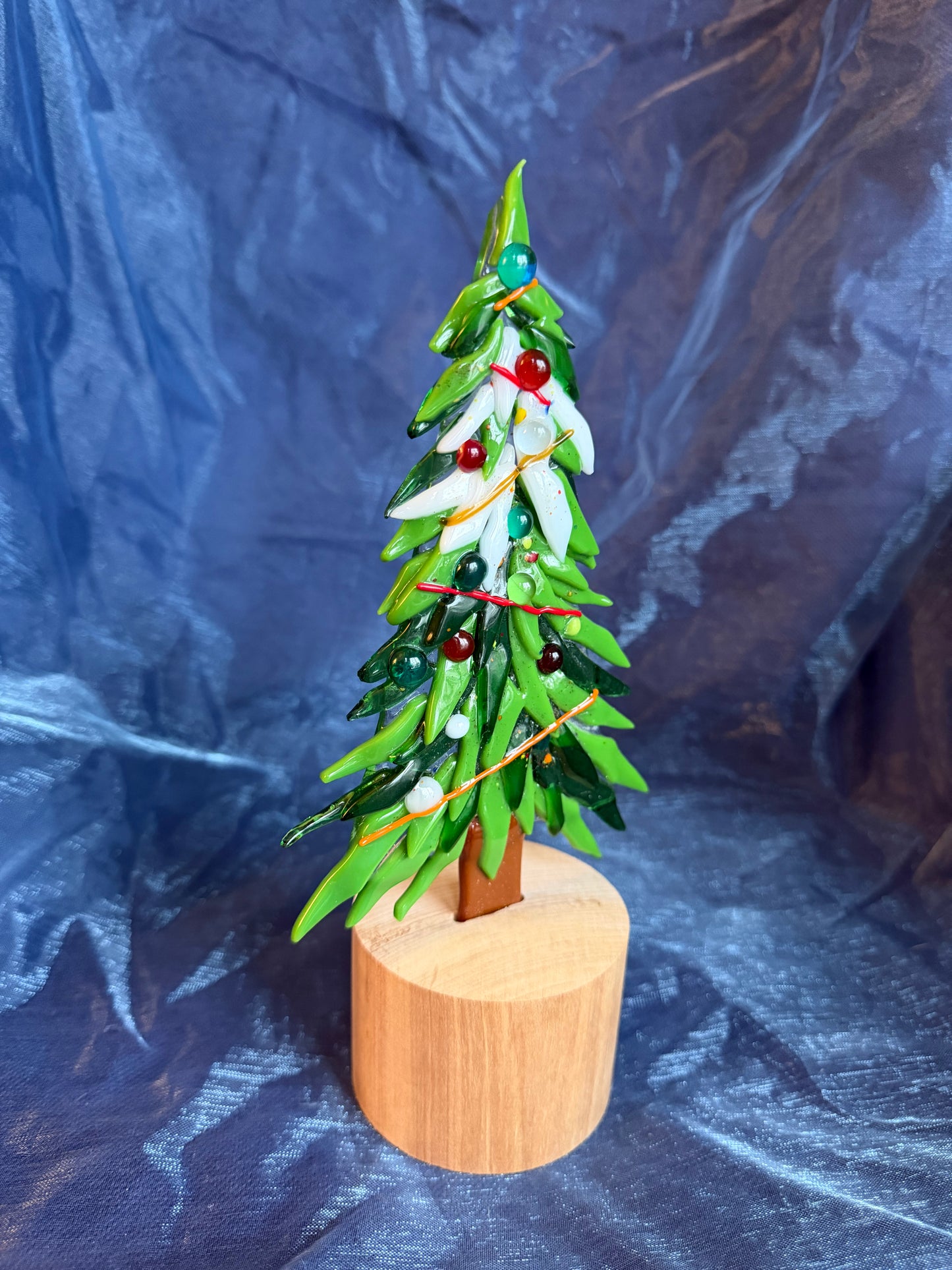 Fused Glass Christmas Tree