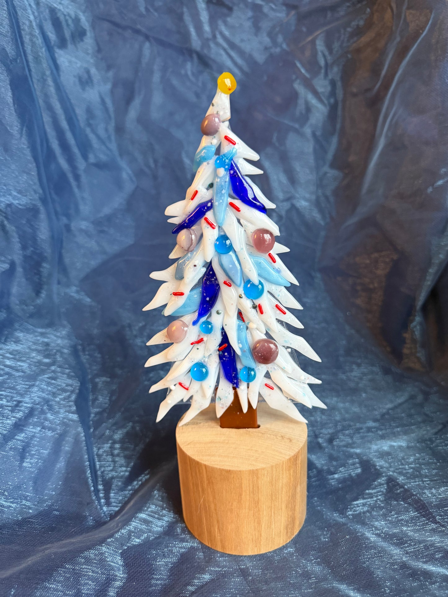 Fused Glass Christmas Tree
